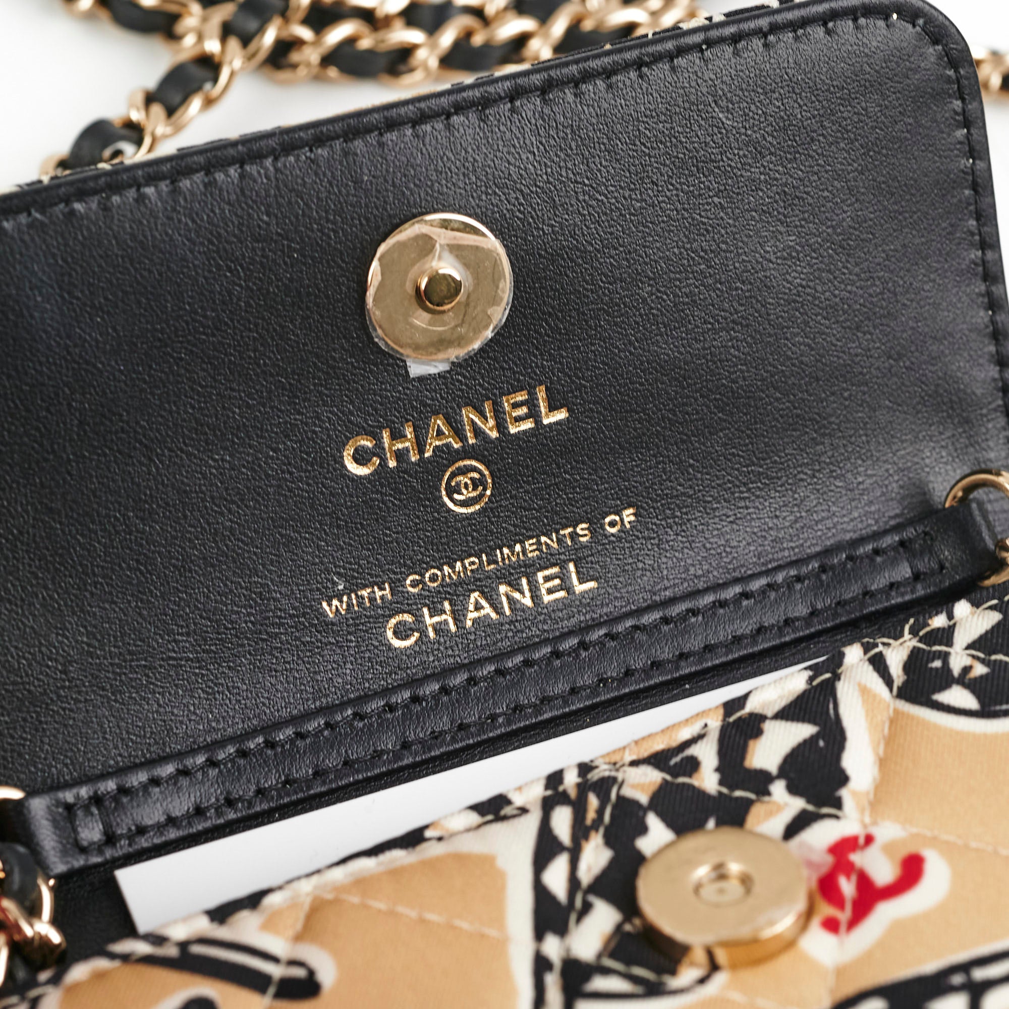 Chanel Micro Cardholder Crossbody Bag - Luxury Leather Wallet on Chain for Women | Perfect for Parties, Travel & Everyday Use