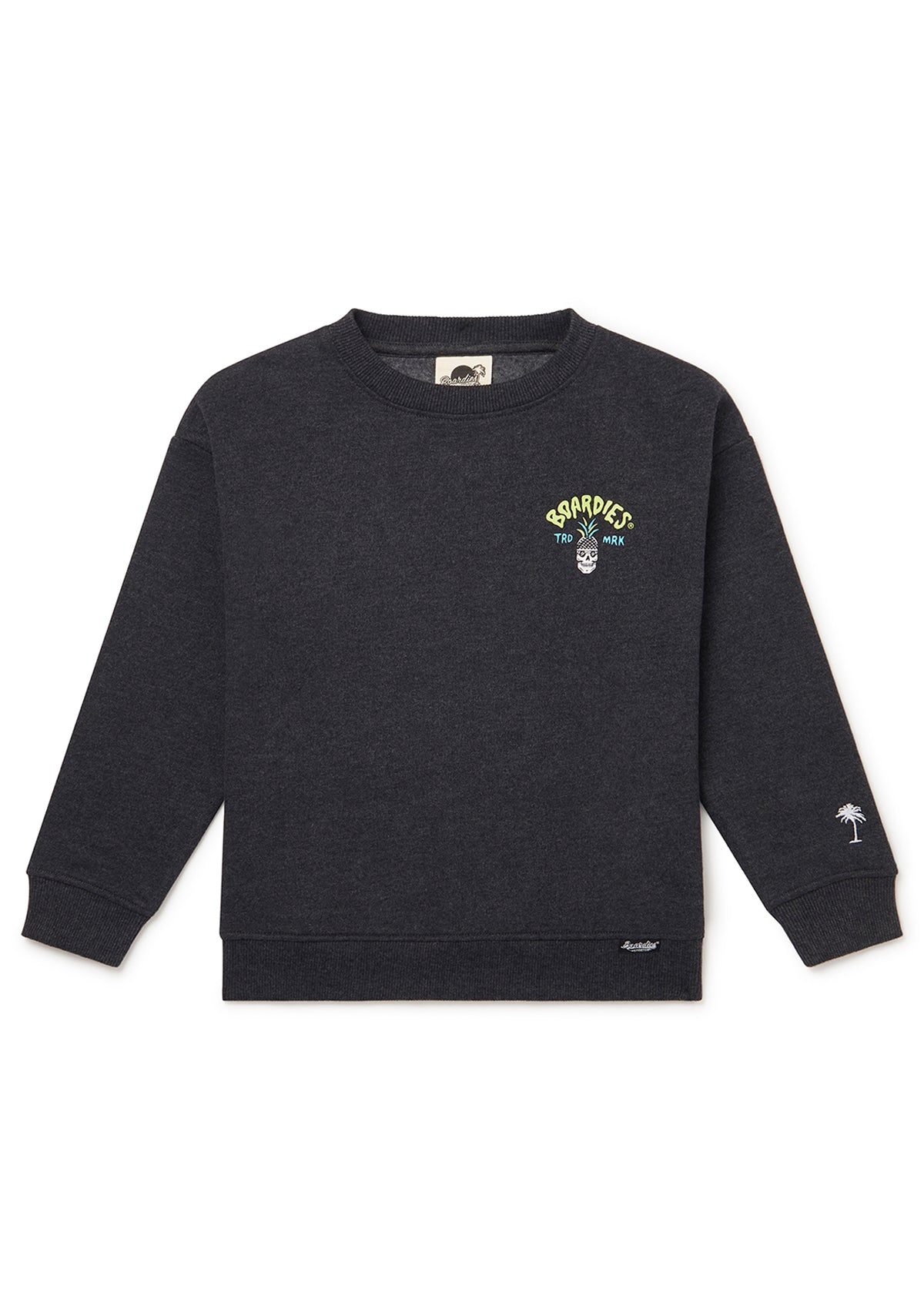 No Pain No Gain Motivational Kids Crew Neck Sweater - Soft Cotton Pullover for Boys & Girls - Perfect for School, Sports & Family Activities