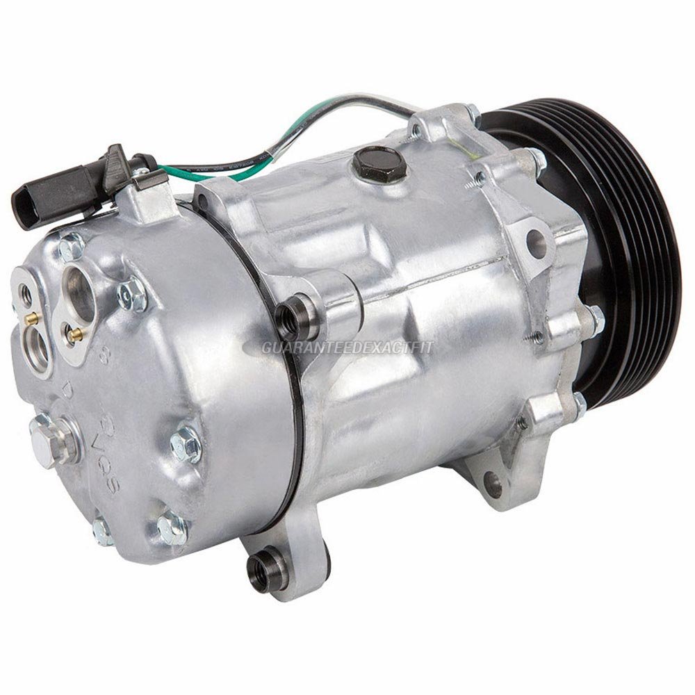 Volkswagen VW Golf & Jetta Mk4 AC Compressor & A/C Kit with Drier Filter, Expansion Valve, PAG Oil & O-Rings - BuyAutoParts 60-80109RK - Perfect for AC System Repair & Maintenance