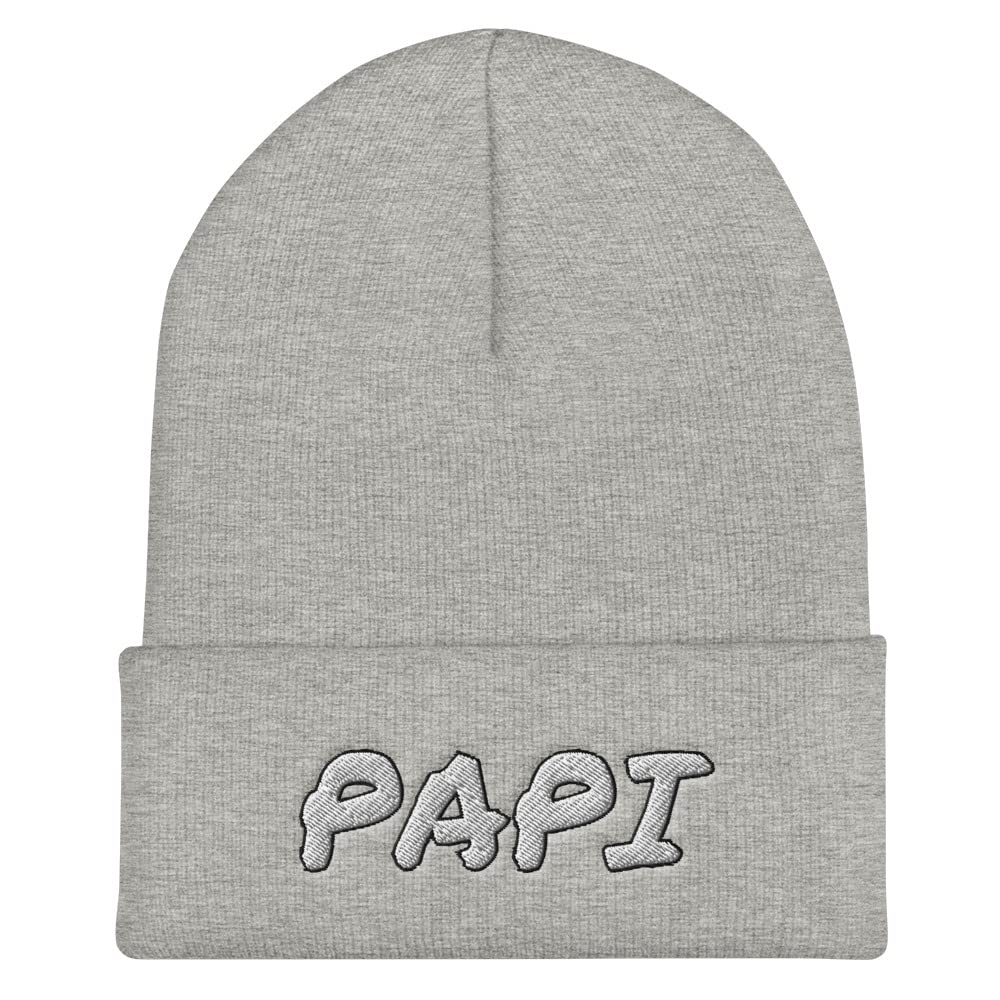 Papi Hat Dad Hat for Men - Trendy Cuffed Beanie with Fun Designs | Perfect for Casual Wear, Outdoor Activities & Gifts