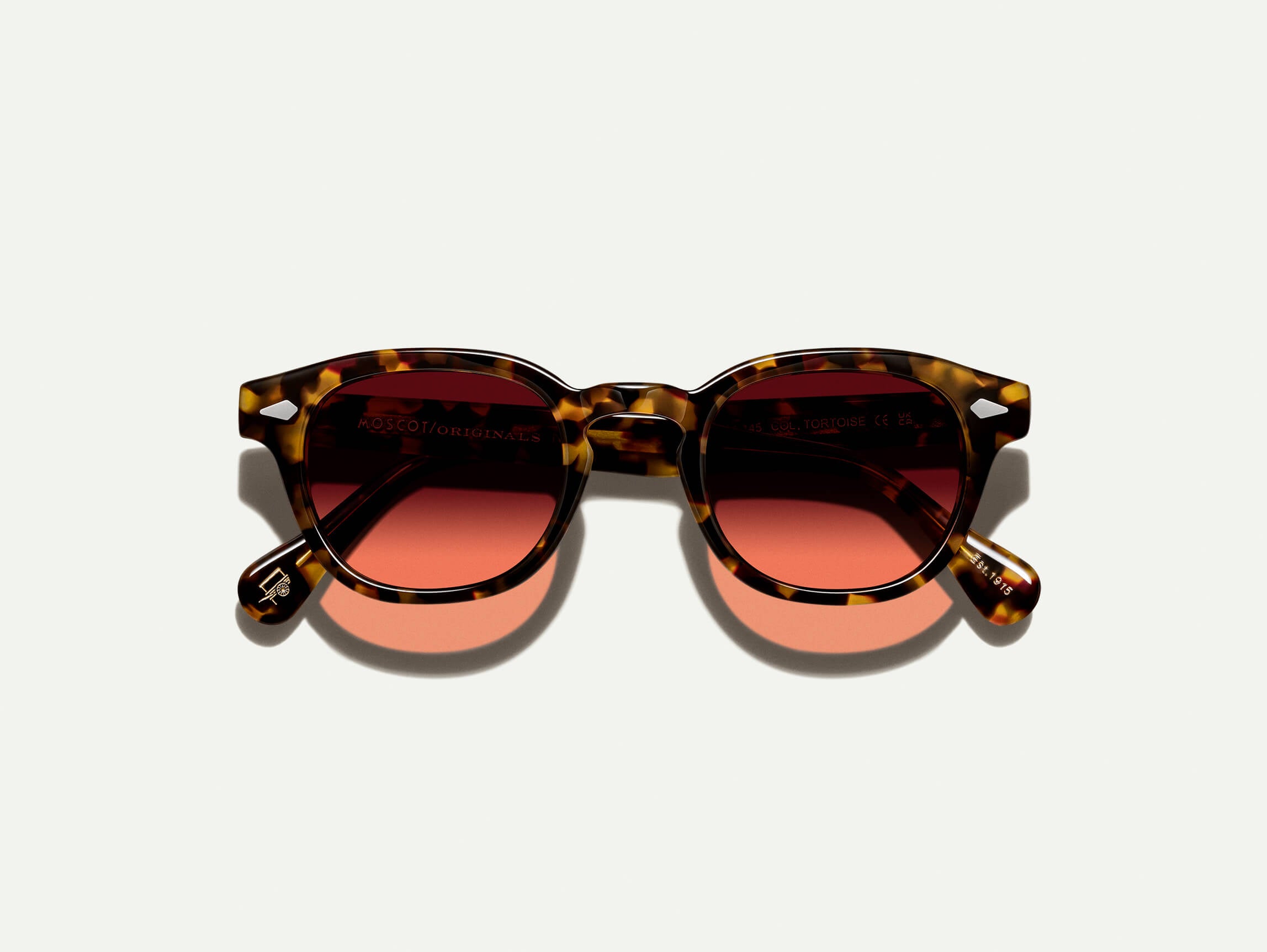 LEMTOSH Tortoise Shell Sunglasses with Custom Made Tints™ - UV Protection Polarized Lenses for Outdoor Sports & Fashion