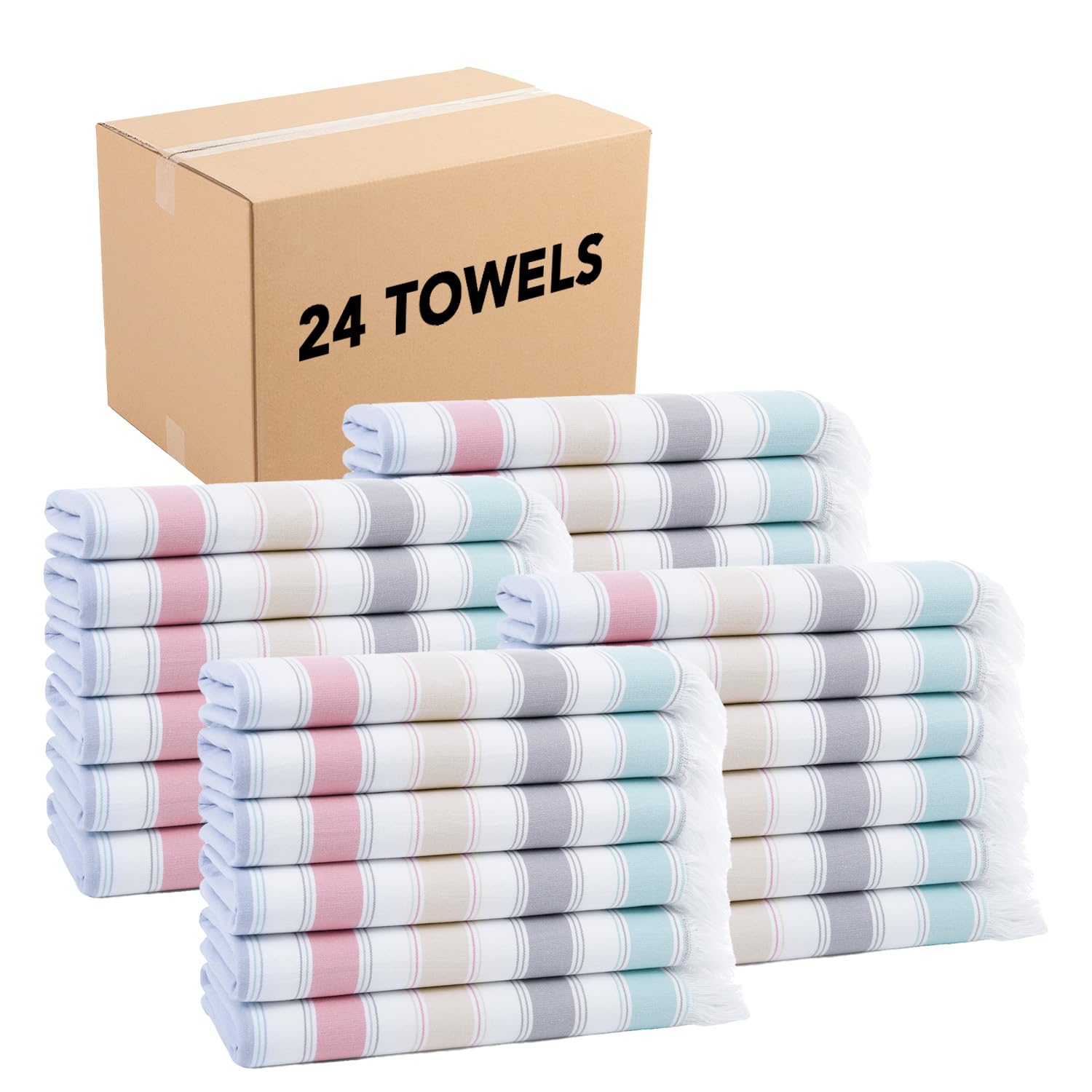 Arkwright Sand Free Beach Towel - 24 Pack Oversized 35
