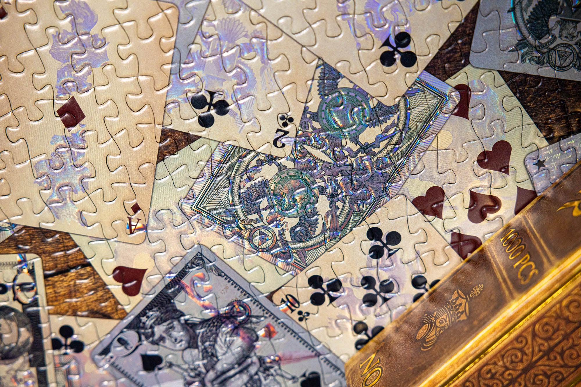 Legal Tender Jigsaw Puzzle - US Currency Themed 1000 Piece Puzzle for Adults & Collectors - Perfect for Home Decor, Gift Giving & Relaxation