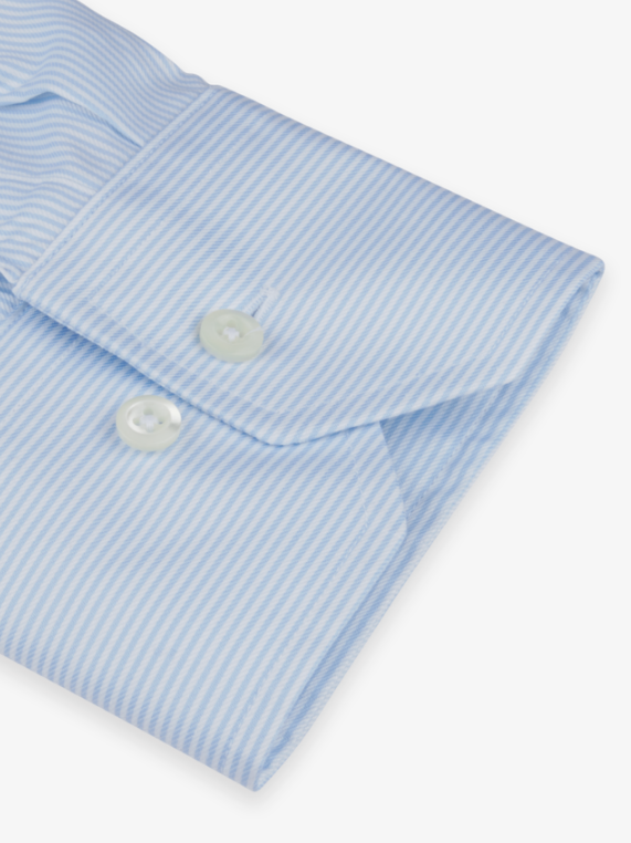 Stenstrom Classic Stretch Dress Shirt for Men - Slim Fit Formal Business Shirt - Premium Cotton Comfort for Office, Wedding & Special Occasions