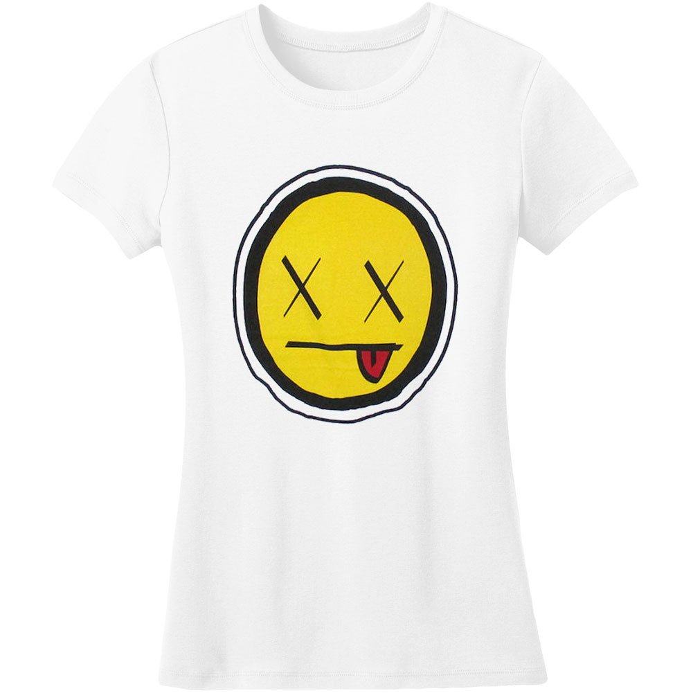 Modestep X Eyes Girls Junior Soft Tee - White Cotton T-Shirt for Teens | Casual Wear, School Outfits & Everyday Fashion