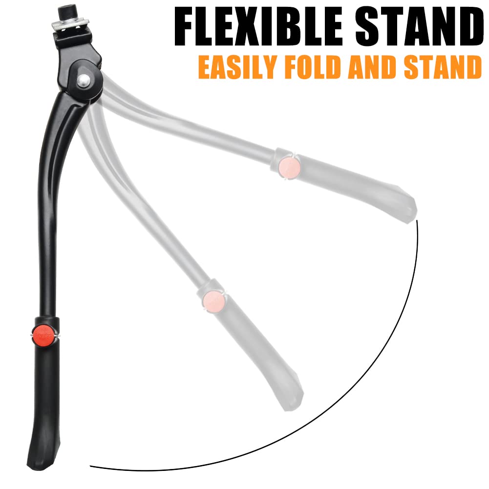 Adjustable Aluminum Alloy Bike Kickstand for 22
