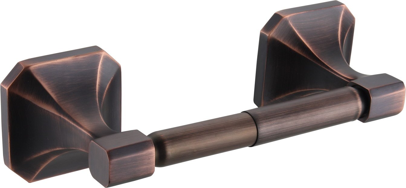 Paradise Bathworks 65377 Valhalla Toilet Paper Holder in Venetian Bronze - Bathroom Tissue Roll Stand for Modern & Traditional Home Decor