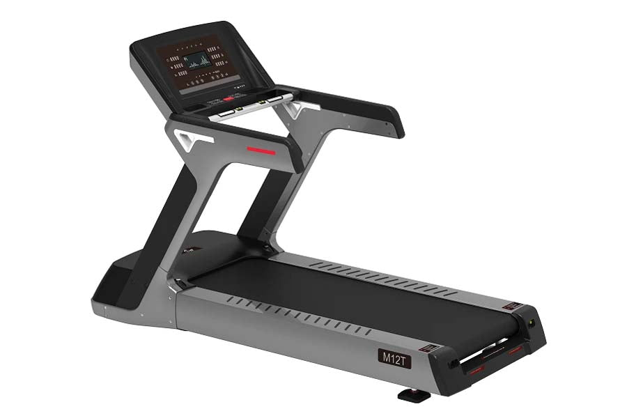 California Fitness Malibu M12T Treadmill with TouchScreen Display - Premium Home Gym Equipment for Cardio Workouts & Indoor Running - Perfect for Home Fitness, Small Spaces & Apartment Workouts