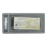 Authentic Bob Gibson St. Louis Cardinals Signed Bank Check #2426 PSA/DNA Certified - Perfect for Baseball Memorabilia Collections & Sports Fan Gifts