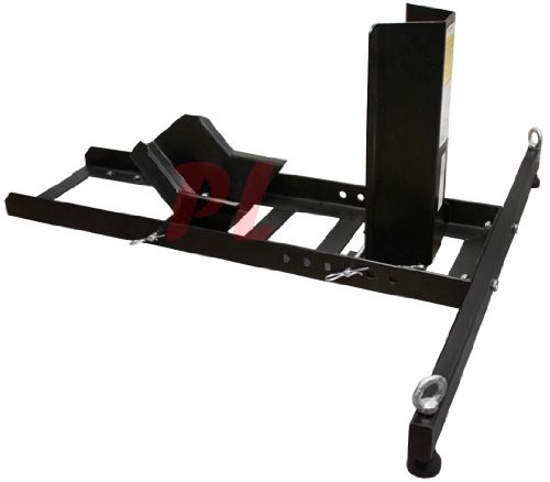 Heavy Duty Motorcycle Wheel Chock Stand - Universal Bike Stabilizer for Trucks, Trailers & Garage Floors - Secure Parking & Transport Solution for Harley, Honda, Yamaha & More (Perfect for Road Trips, Storage & Maintenance)