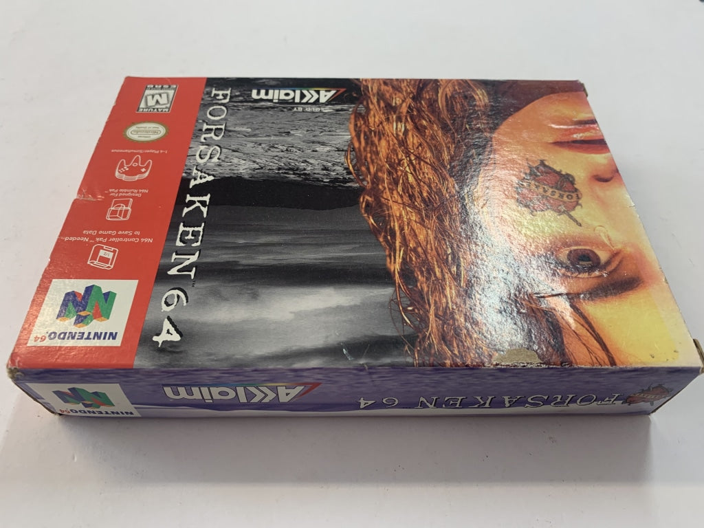 Forsaken NTSC Complete In Box - Classic Video Game for Retro Gaming Enthusiasts - Perfect for Collectors and Nostalgic Gamers