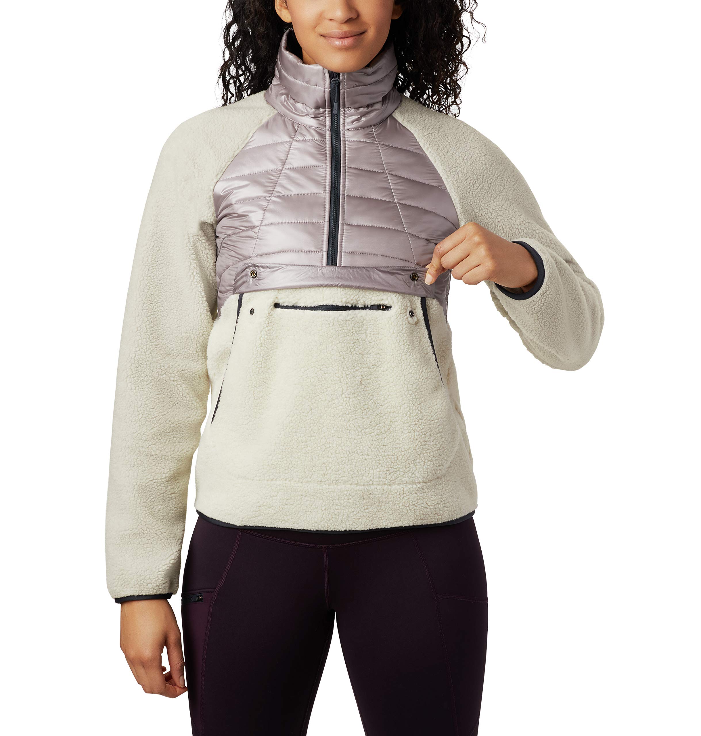 Mountain Hardwear Monkey Women's Fleece Jacket - Void - Medium - Warm & Lightweight for Hiking, Camping & Outdoor Adventures