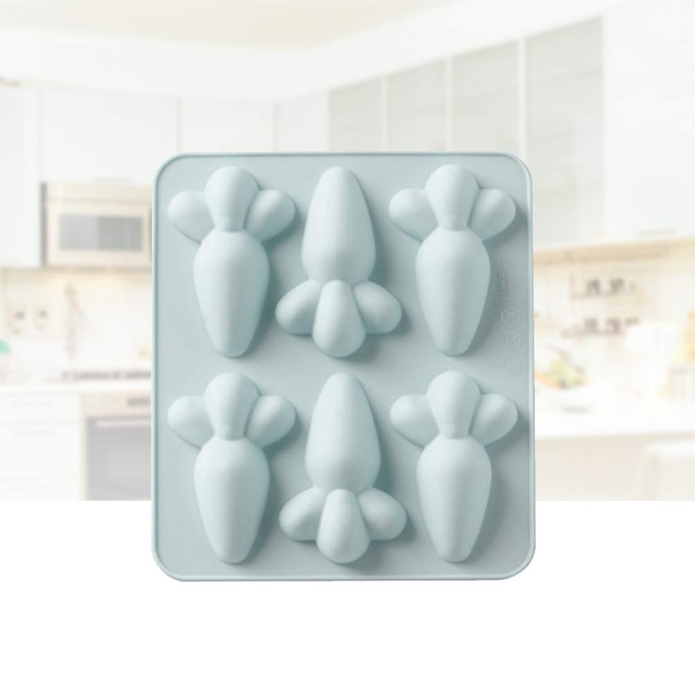 Premium Silicone Fondant Molds for Cake Decorating - 12PC Baking Molds Set for Carrot Cake, Cupcakes & DIY Desserts | Ideal for Birthday Parties, Wedding Cakes & Home Baking