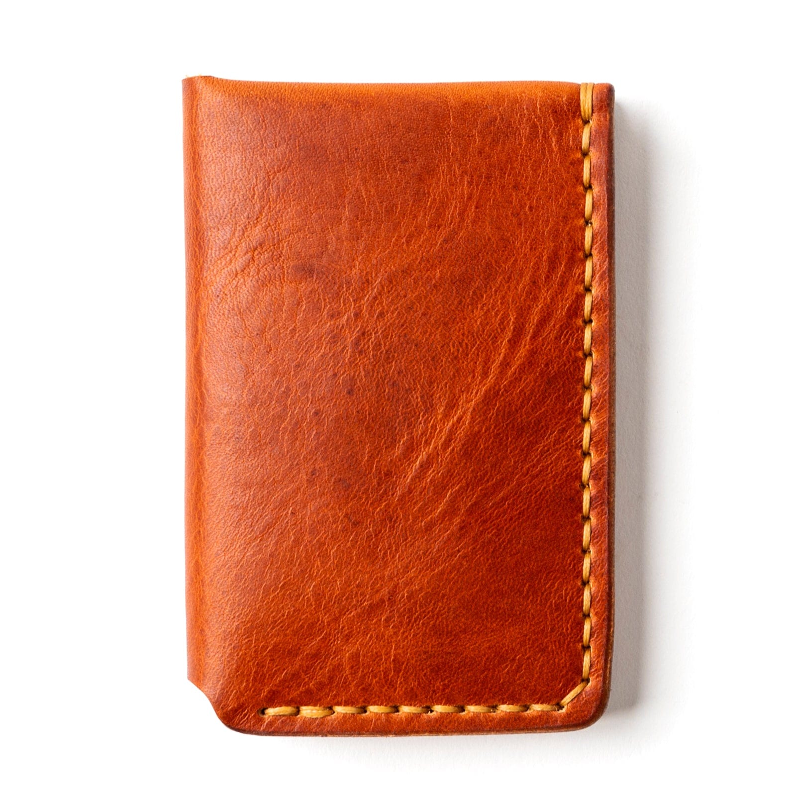 Premium Genuine Leather Vertical Wallet for Men - Slim RFID Blocking Bifold Credit Card Holder - Perfect for Business, Travel & Everyday Use