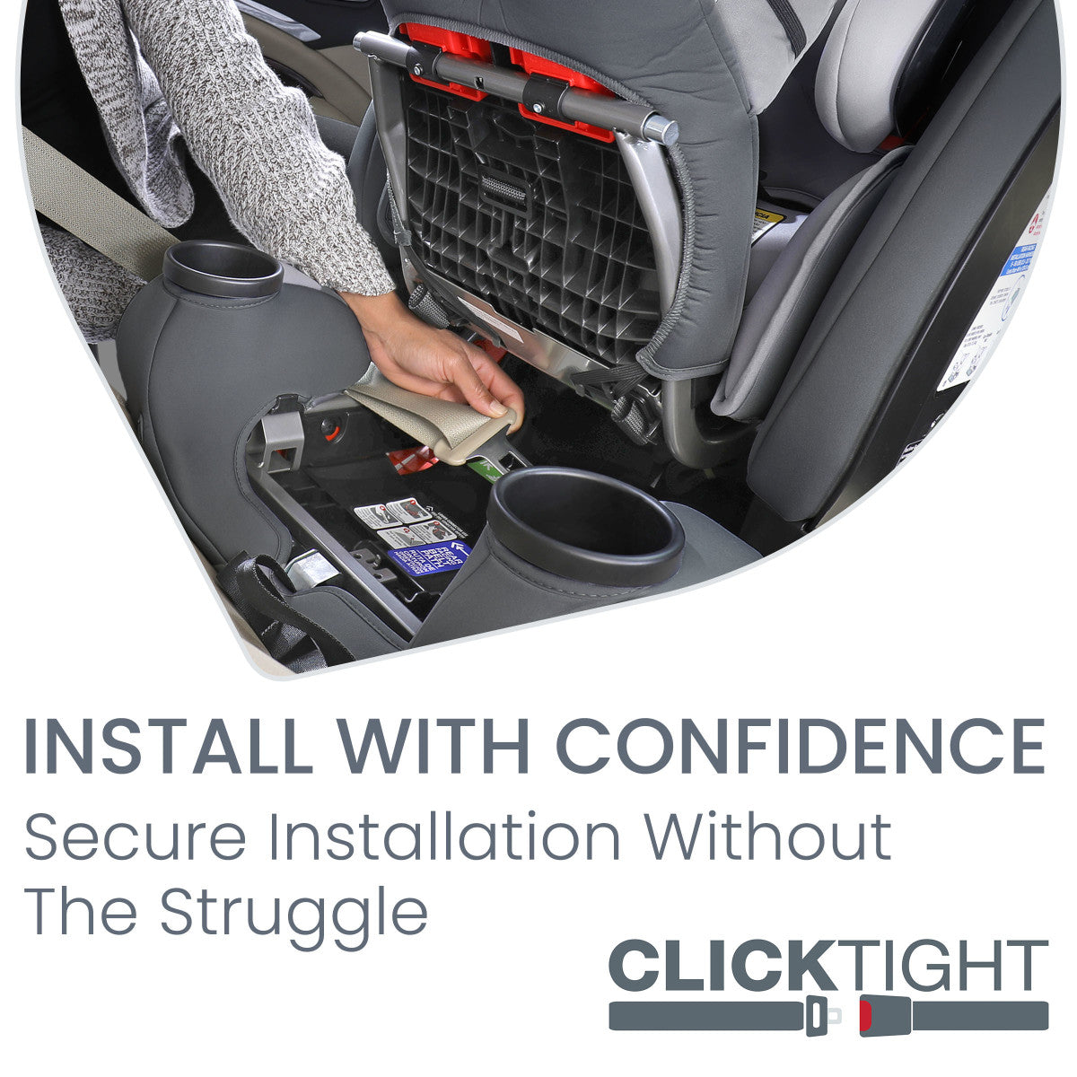 Britax One4Life ClickTight Convertible Car Seat - All-in-One Safety Solution for Infants to Big Kids (5-120 lbs) | Easy Installation & Comfort for Long Rides, Travel & Everyday Use
