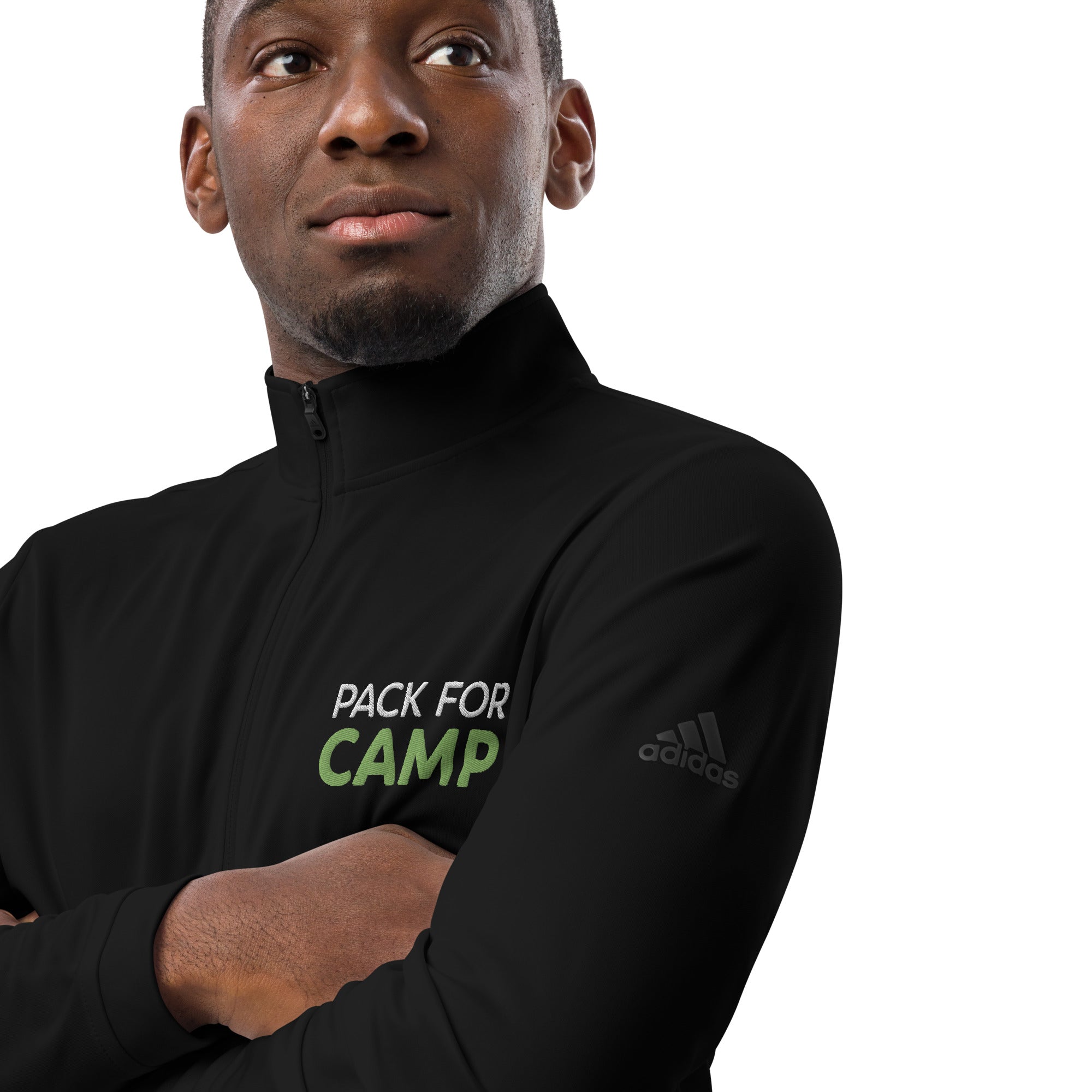 Adidas Men's Quarter Zip Pullover Sweatshirt - Lightweight Fleece Jacket for Running, Golf & Outdoor Activities
