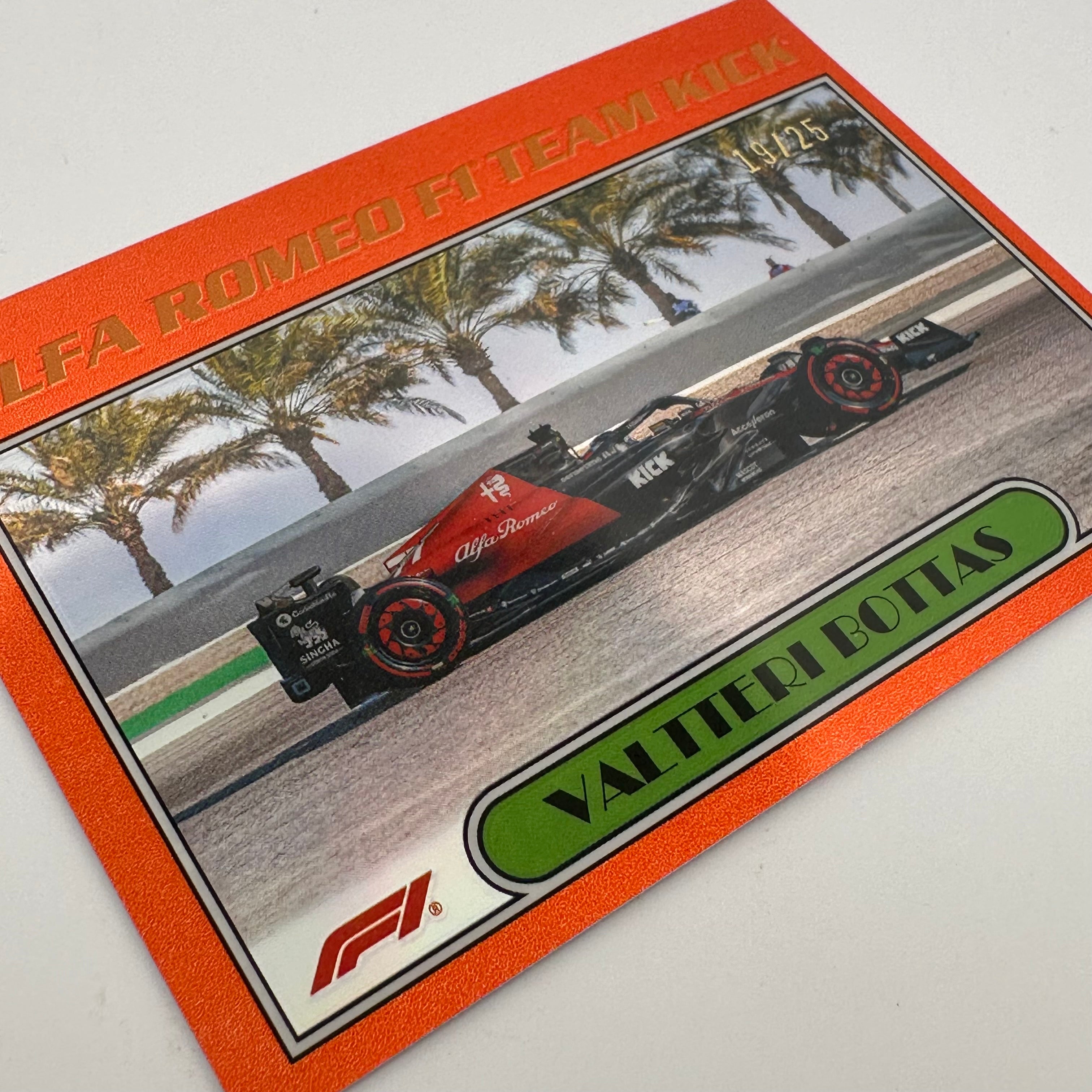 Valtteri Bottas Alfa Romeo F1 Team 2023 Chrome Orange Diecast Car Model #AU77 VB - Collectible Racing Memorabilia for F1 Fans and Model Car Enthusiasts
