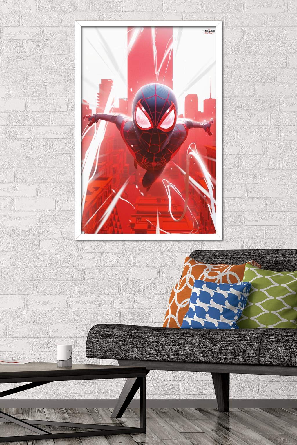 Marvel's Spider-Man: Miles Morales Falling Wall Poster - 34