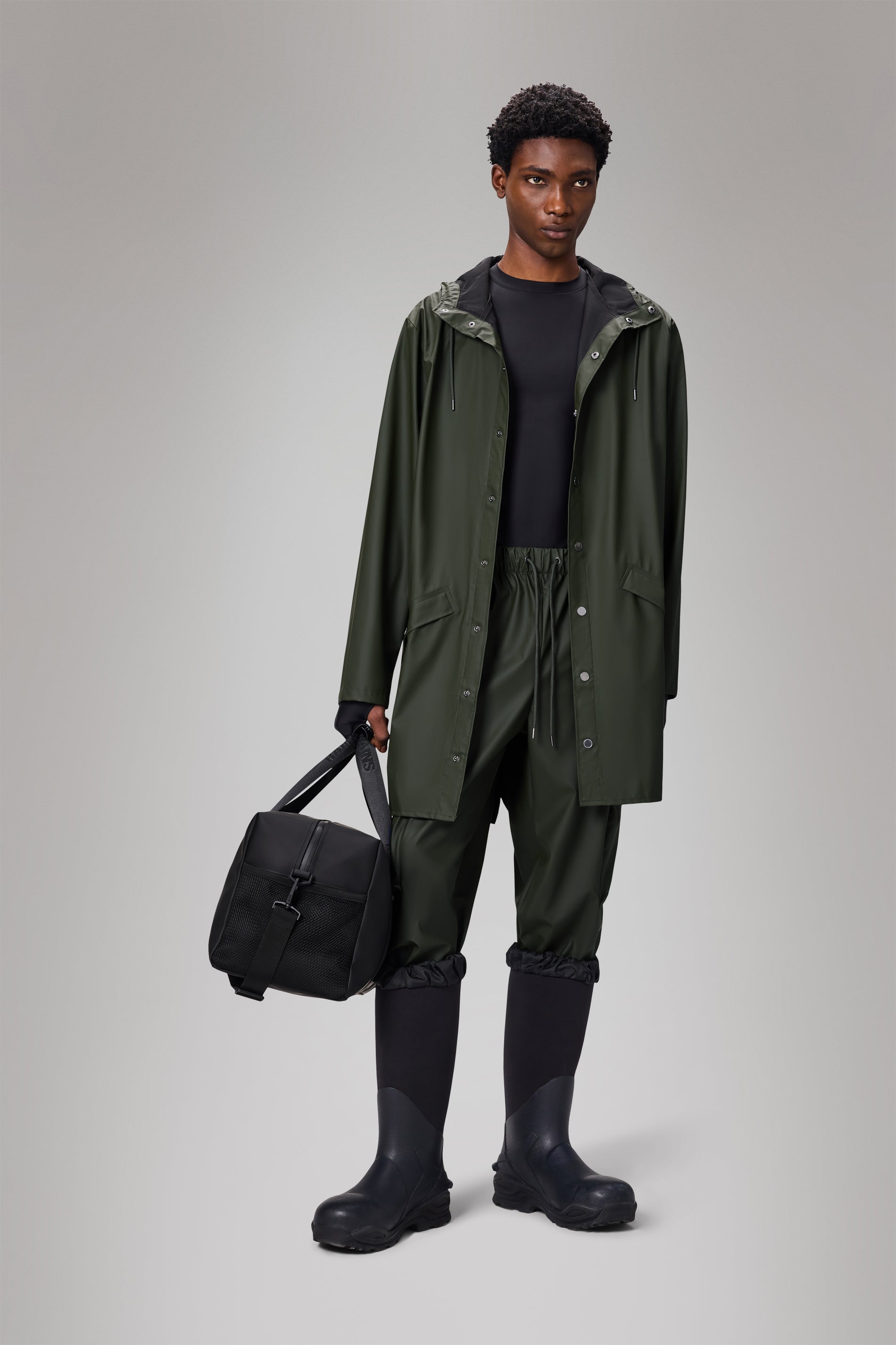 Men's Long Jacket - Stylish & Warm Winter Coat for Outdoor Activities | Waterproof & Windproof Jacket for Hiking, Camping & Daily Wear