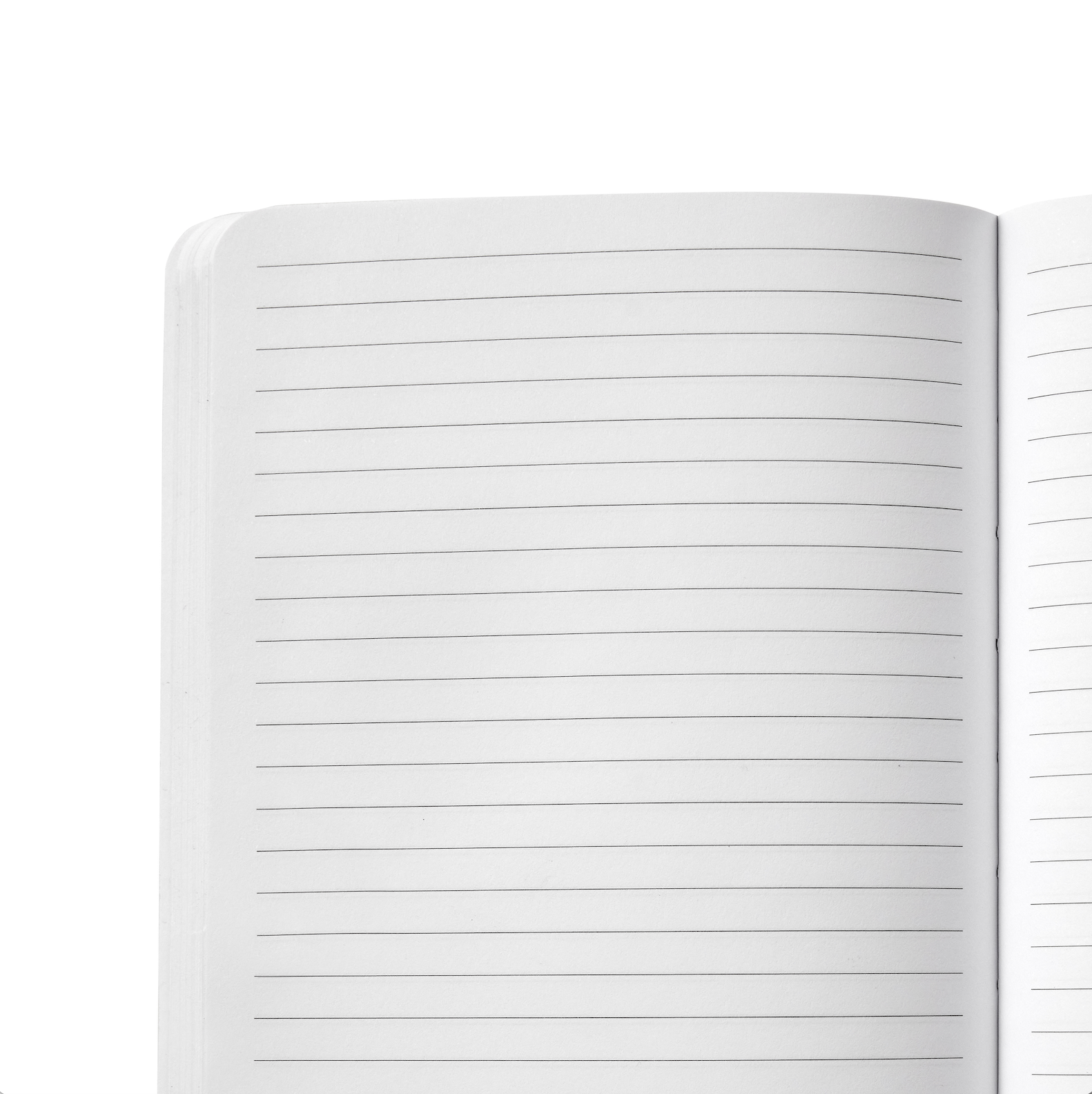 Monogram Notebook - Gray Lined Journal for Writing & Note Taking - Perfect for School, Office & Travel
