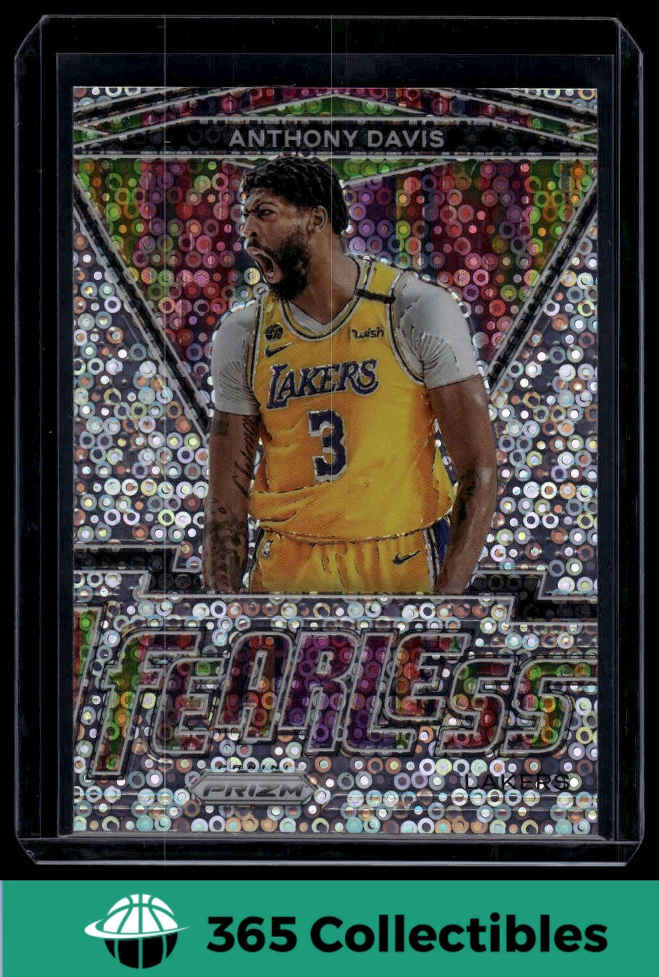 2020-21 Panini Prizm Anthony Davis #14 Basketball Card - Los Angeles Lakers NBA Trading Card for Collectors & Fans - Perfect for Sports Memorabilia Collections, Gifts, and Display