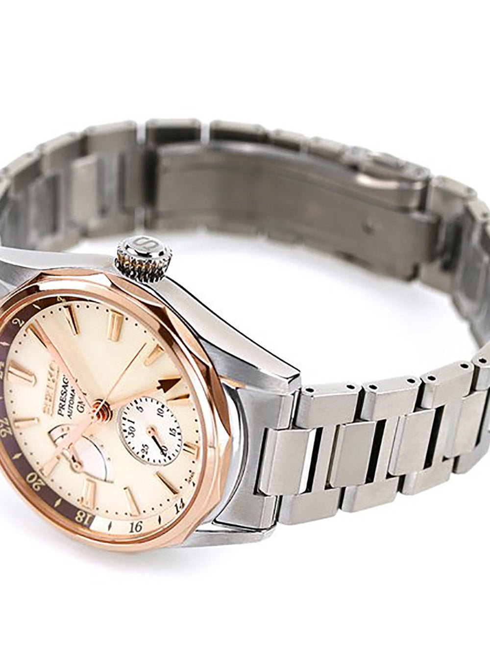 SEIKO Presage Automatic Watch SARF012 - Japanese Made Mechanical Timepiece for Men, Ocean Traveler Collection | Perfect for Business, Casual & Travel Use
