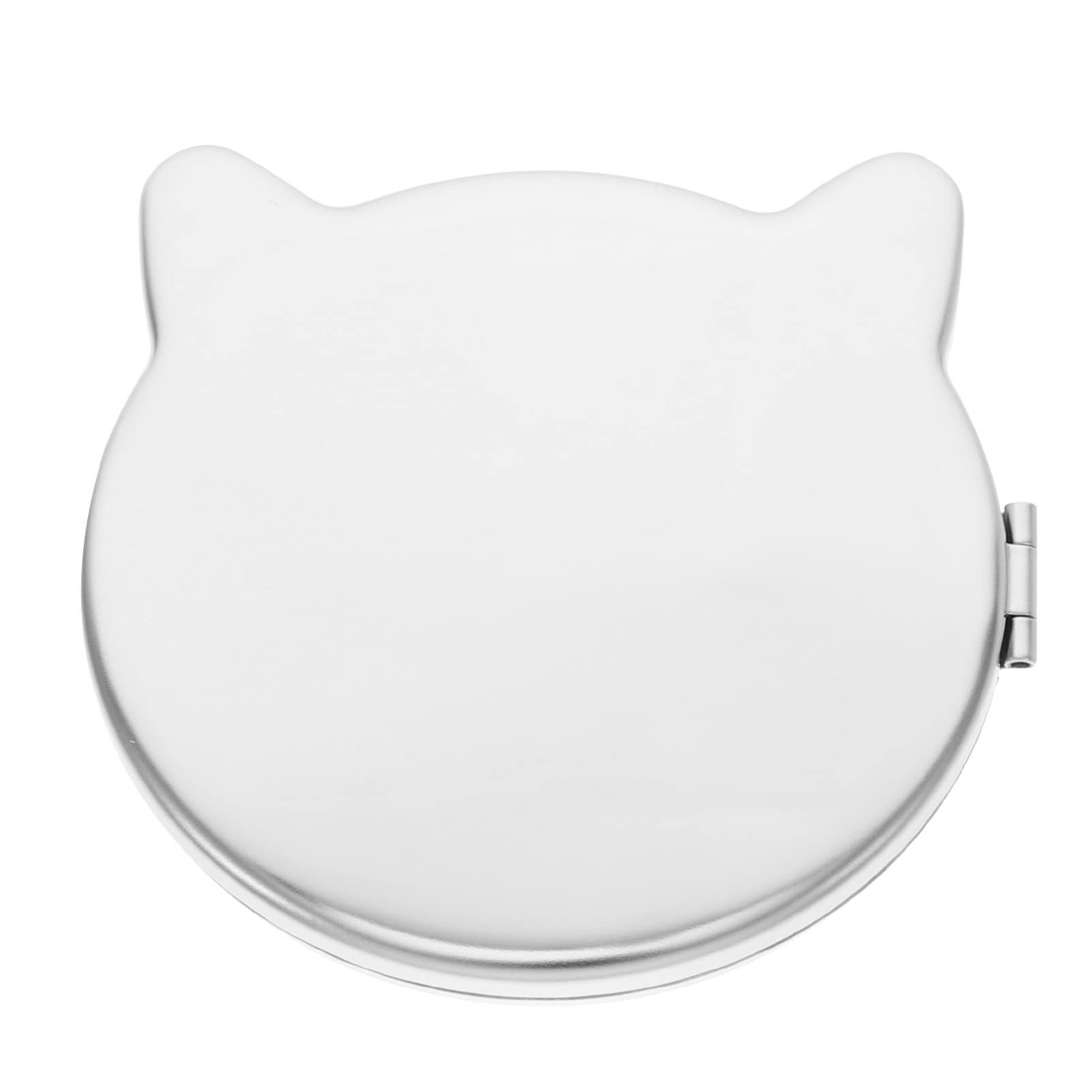 FRCOLOR Portable Dual-Sided Makeup Mirror with LED Lights - Compact Travel Mirror for Women, Folding Design with 1X/2X Magnification - Perfect for Home, Travel, and Professional Makeup Application