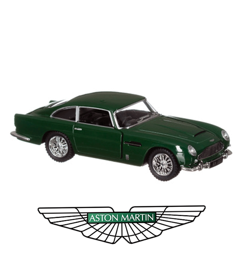 Authentic Diecast Aston Martin DB5 1:18 Scale Model Car - Collectible Replica for Display, Gifts & Movie Enthusiasts - Perfect for James Bond Fans & Car Collectors