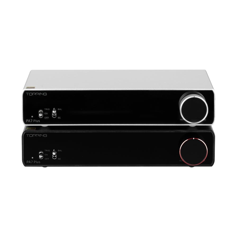 TOPPING PA7 / PA7 Plus High Performance Power Amplifier - Professional Audio Stereo Amp for Home Theater & Hi-Fi Systems - Perfect for Music Lovers & Audiophiles