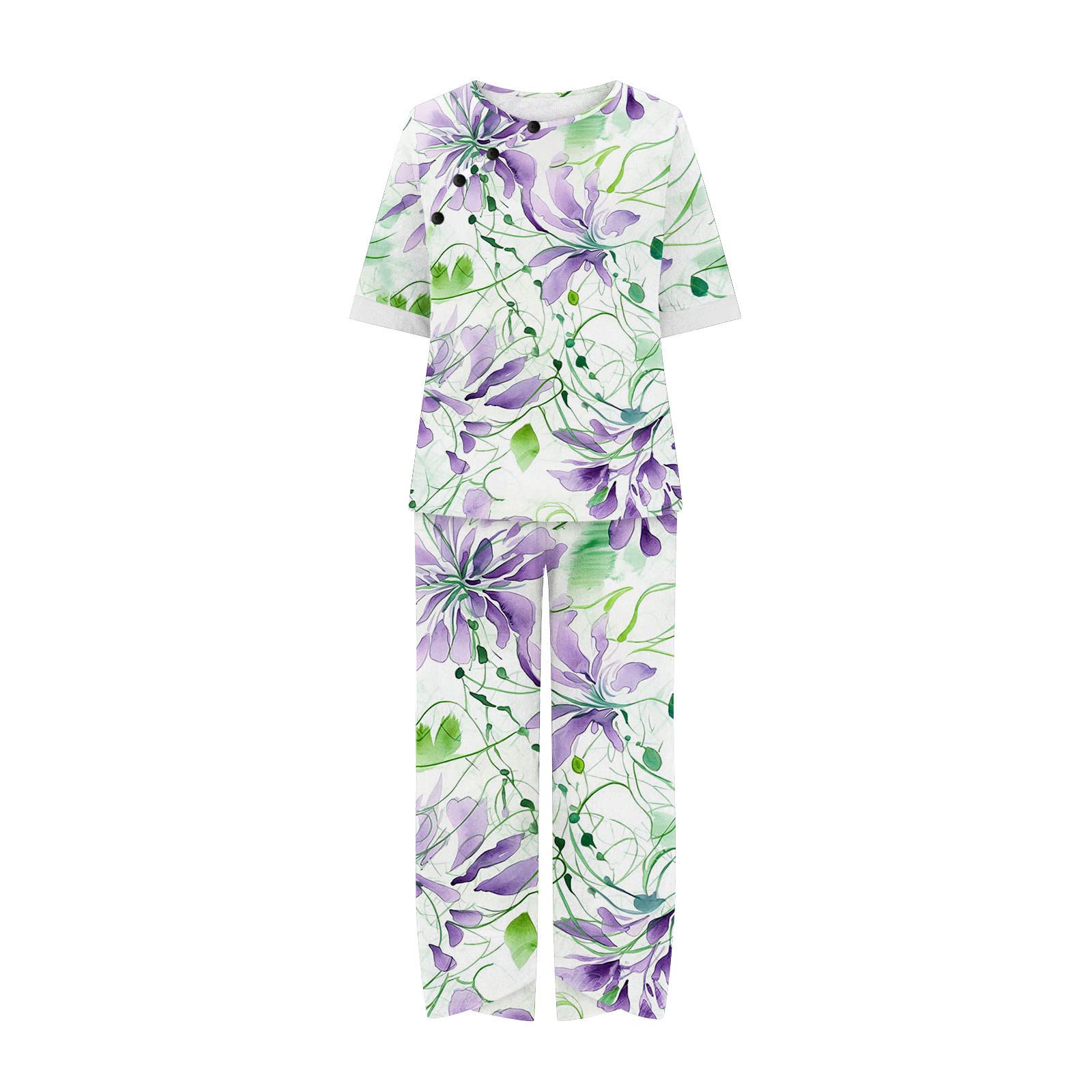 Women's Beach & Lounge Wear - Postpartum Matching 2-Piece Sets | Cozy Vacation Outfits with Shorts | Perfect for Maternity, Travel & Relaxation