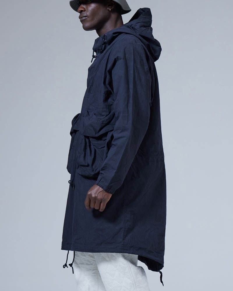 Indigo C/N Anorak Jacket - Lightweight Waterproof Windbreaker for Outdoor Hiking & Camping