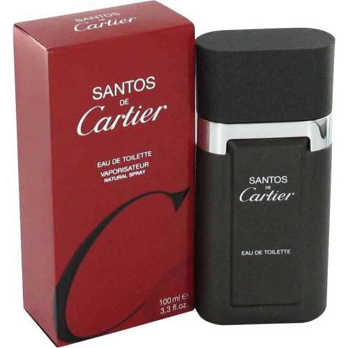 Cartier Santos De Cartier Men's Eau De Toilette Spray - Luxury Cologne for Men, Fresh & Woody Fragrance - Perfect for Date Night, Office & Special Occasions