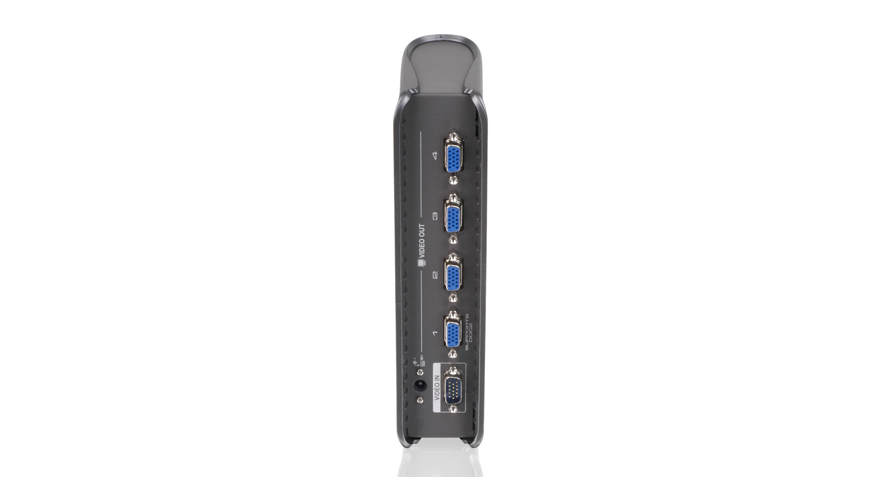 4 Port VGA Video Splitter - High Quality VGA Signal Distributor for Multiple Monitors | Perfect for Home Theater, Gaming, and Office Presentations