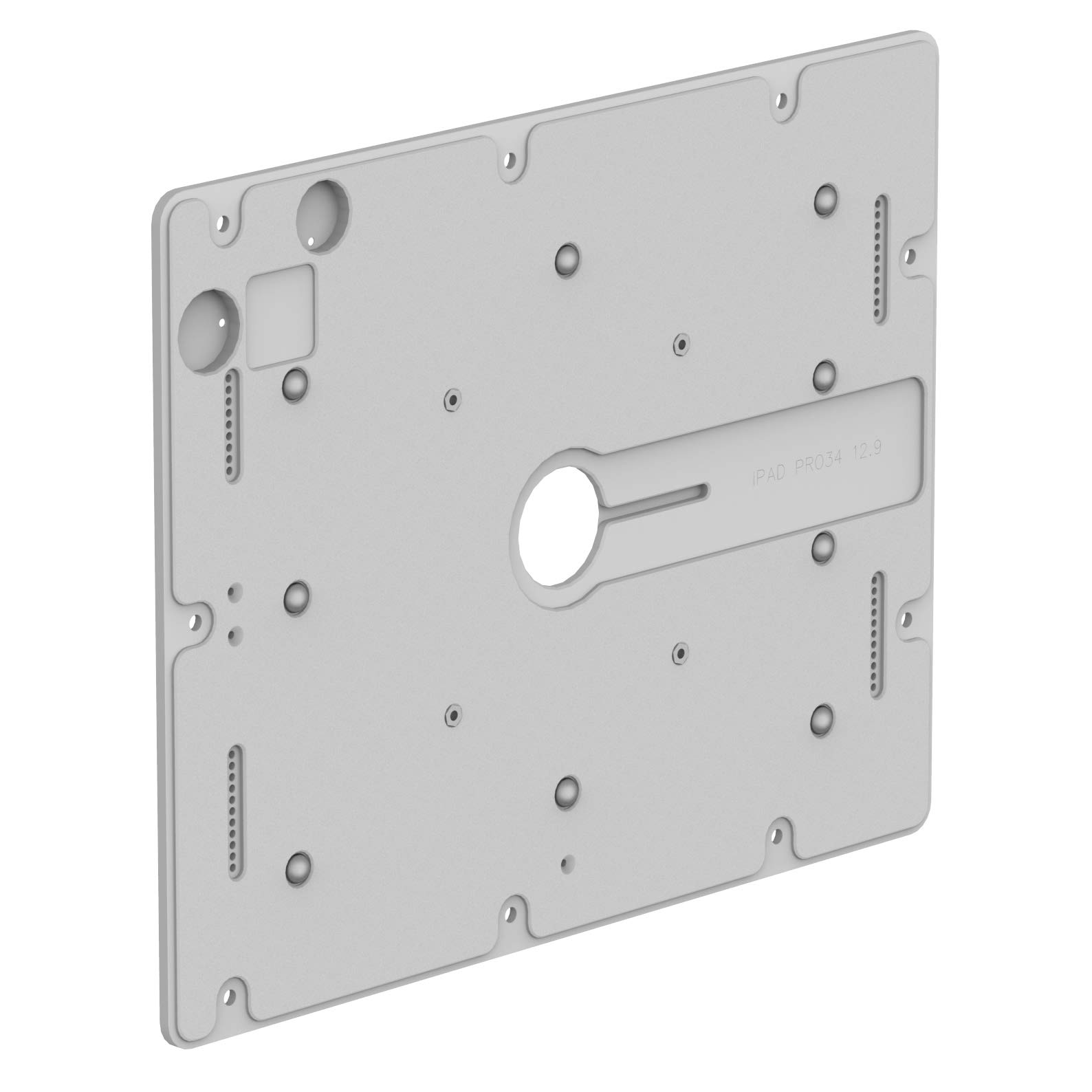 VidaMount Light Grey VESA Mount Enclosure for iPad Air 13