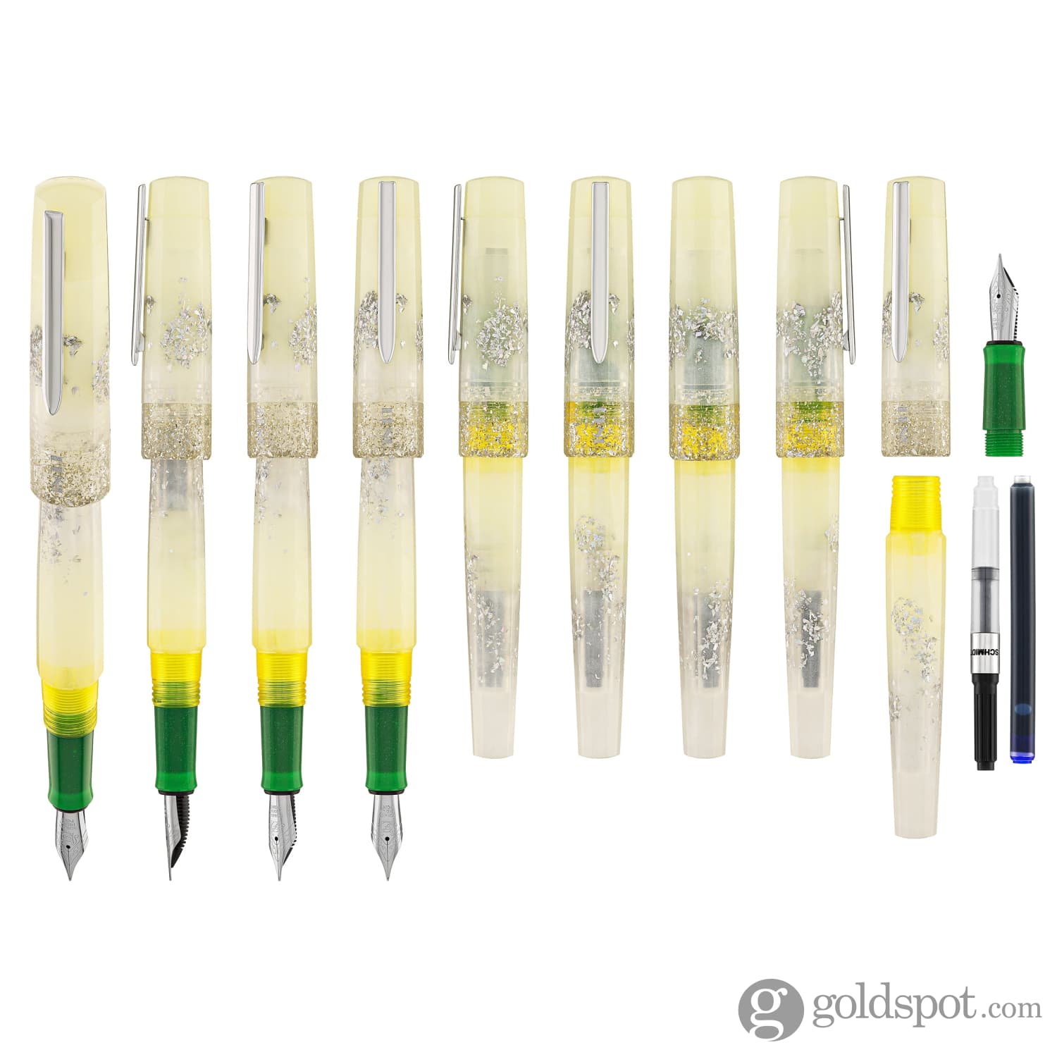 Benu Euphoria Fountain Pen - Premium Stainless Steel Pen with Fine Nib for Smooth Writing - Perfect for Calligraphy, Journaling & Office Use