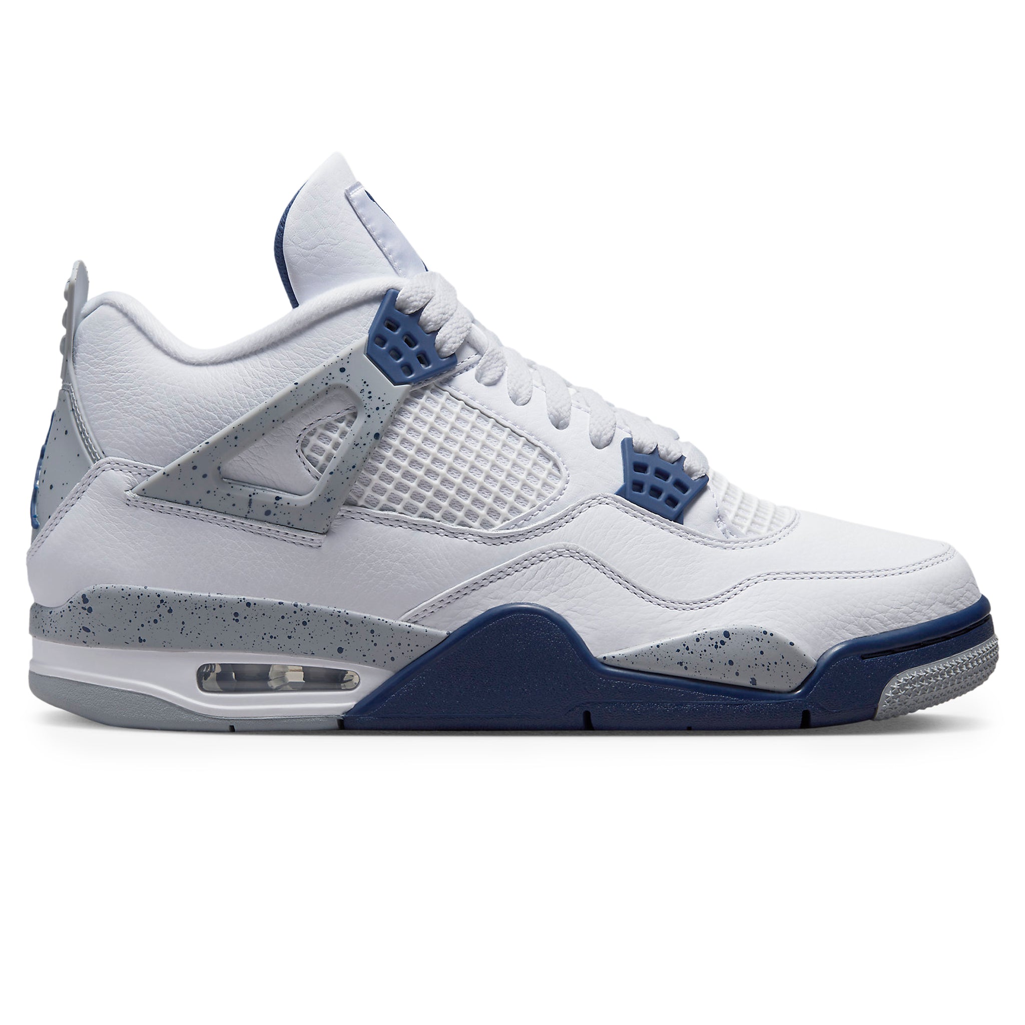 Air Jordan 4 Retro Midnight Navy Men's Basketball Shoes - Premium Sneakers for Casual Wear & Street Fashion