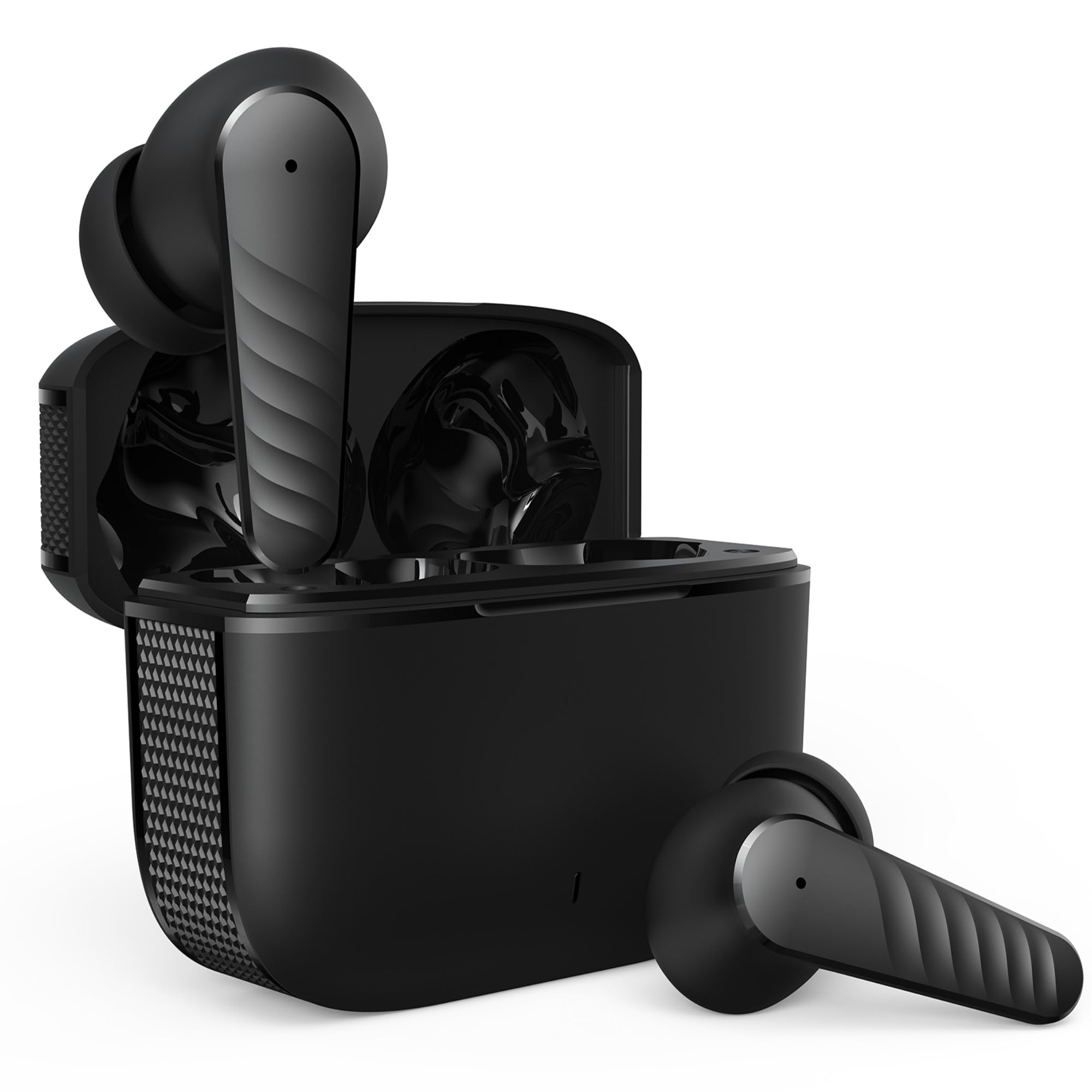 Samsung Galaxy Wireless Earbuds S24/S23/S22/S21/S20 FE/A Series - Bluetooth 5.3 In-Ear Headphones with Deep Bass, 4 ENC Noise Cancelling Mic, 30H Playtime, USB-C Charging (Black) - Perfect for Gym, Commuting & Work Calls
