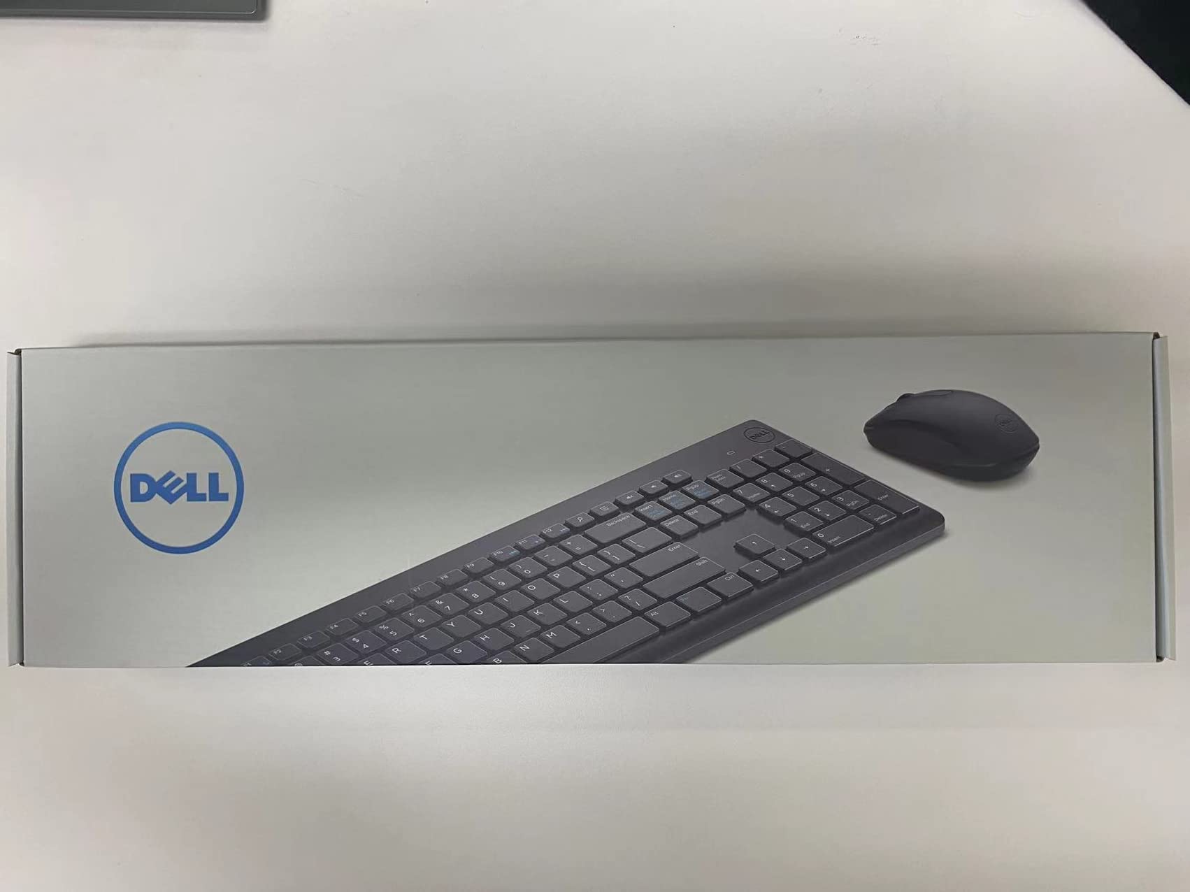 HBB Wireless Keyboard and Mouse Combo for Dell KM117 - Ergonomic USB 2.4GHz Wireless Set with Quiet Keys - Perfect for Office, Home, and Gaming Use