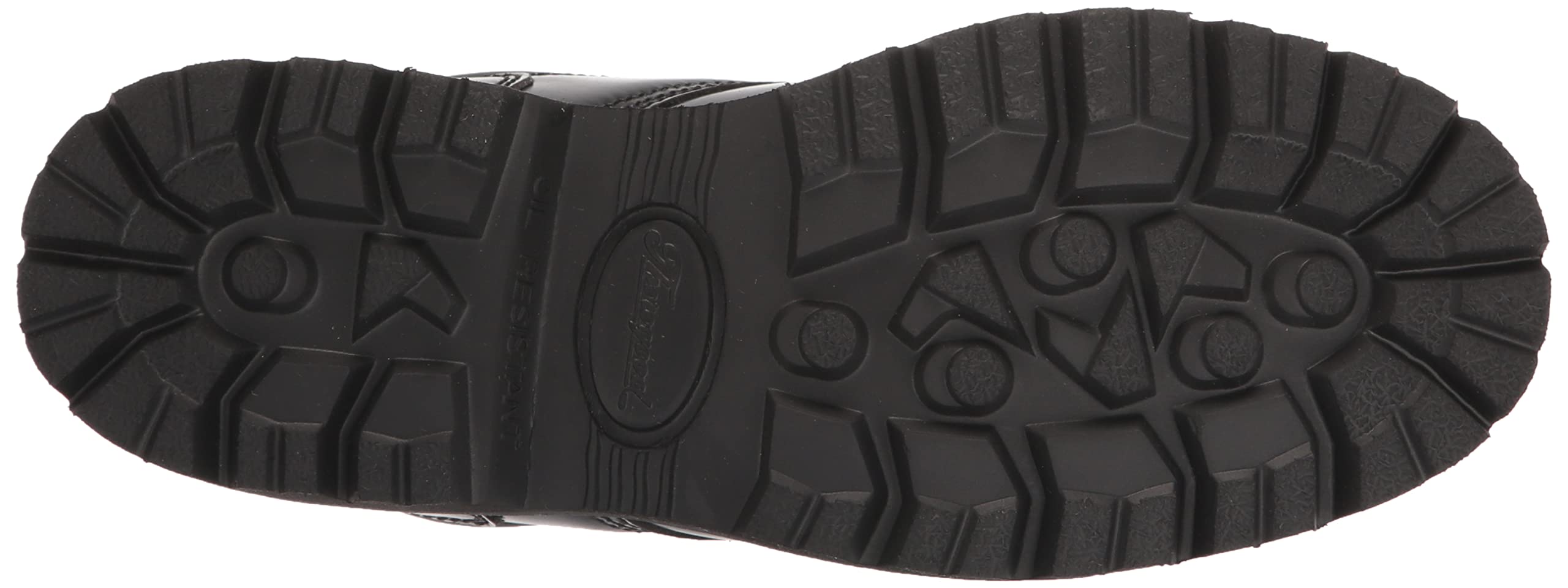 Thorogood Steel Toe Oxford Work Shoes for Men & Women - Polishable High-Shine Leather, Goodyear Storm Welt, Slip-Resistant EVA Outsole | Durable Safety Footwear for Construction, Warehouse & Industrial Work