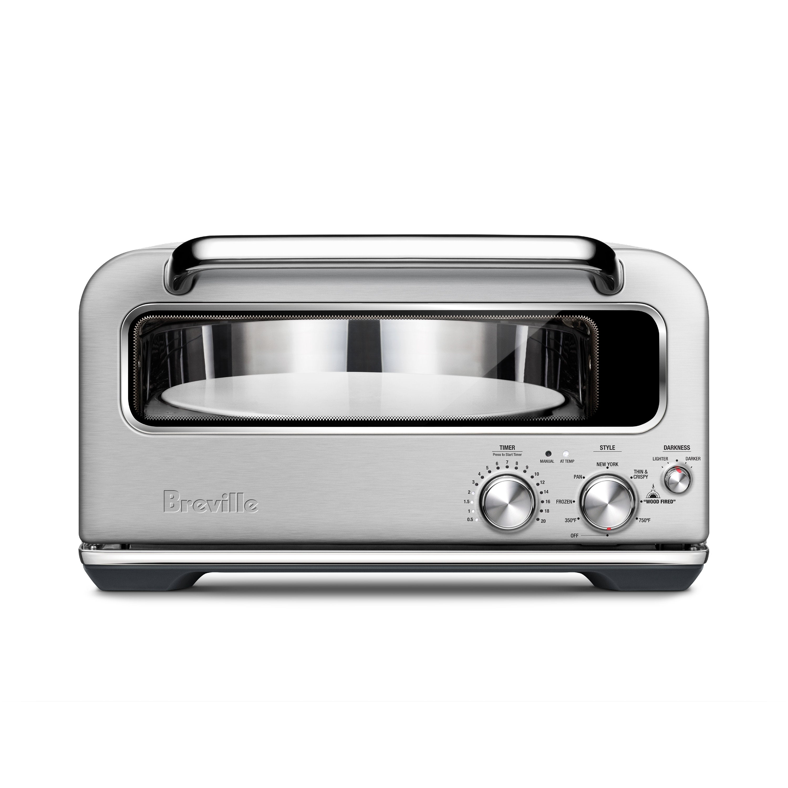 Breville BPZ820BSS Smart Oven Pizzaiolo Countertop Pizza Maker - Stainless Steel, Fast Heating, Professional Results - Perfect for Home Kitchens, Restaurants & Pizza Parties