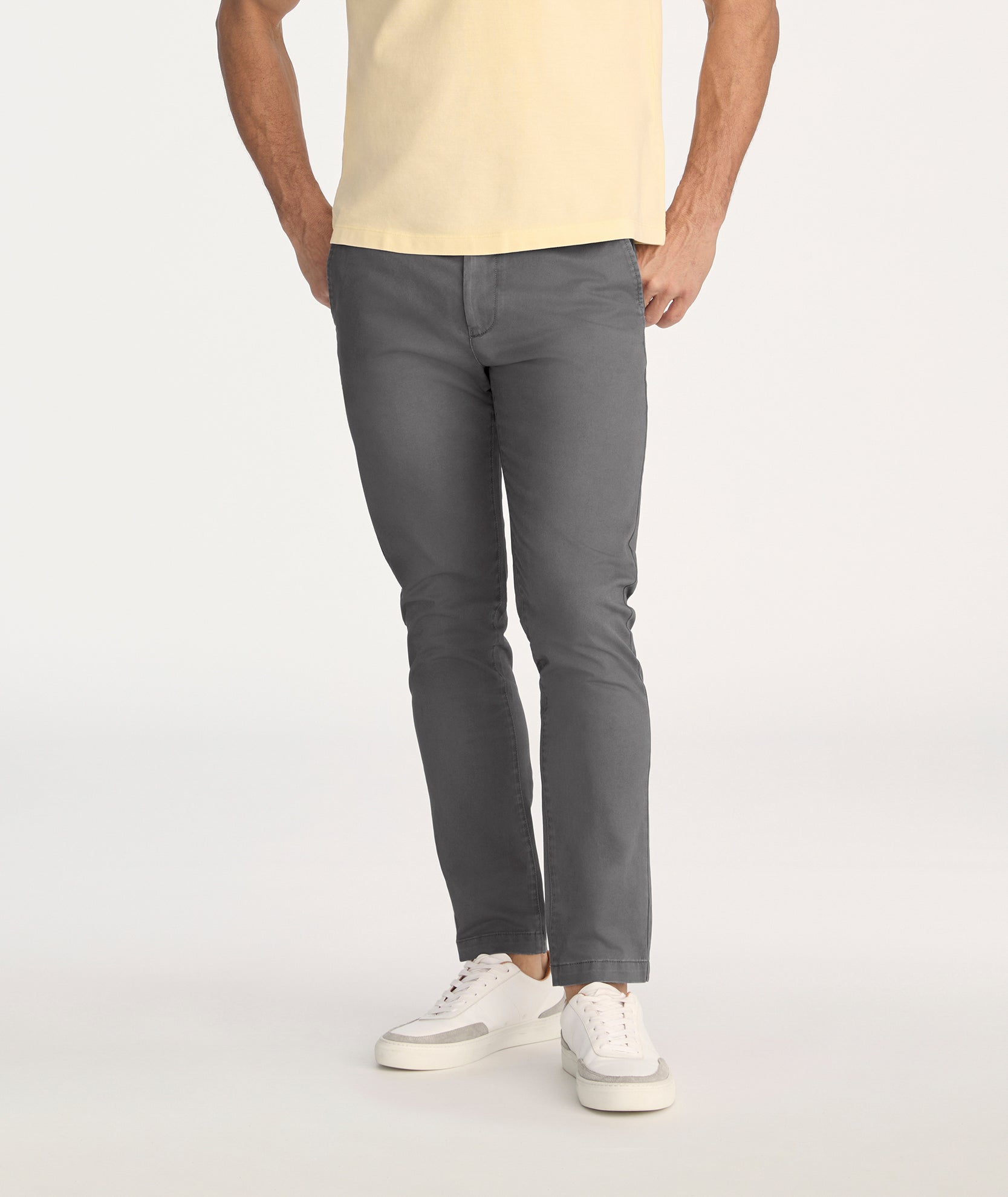 Classic Chino Pants for Men - Comfortable Stretch Cotton Casual Trousers | Perfect for Office, Business Casual & Weekend Outfits