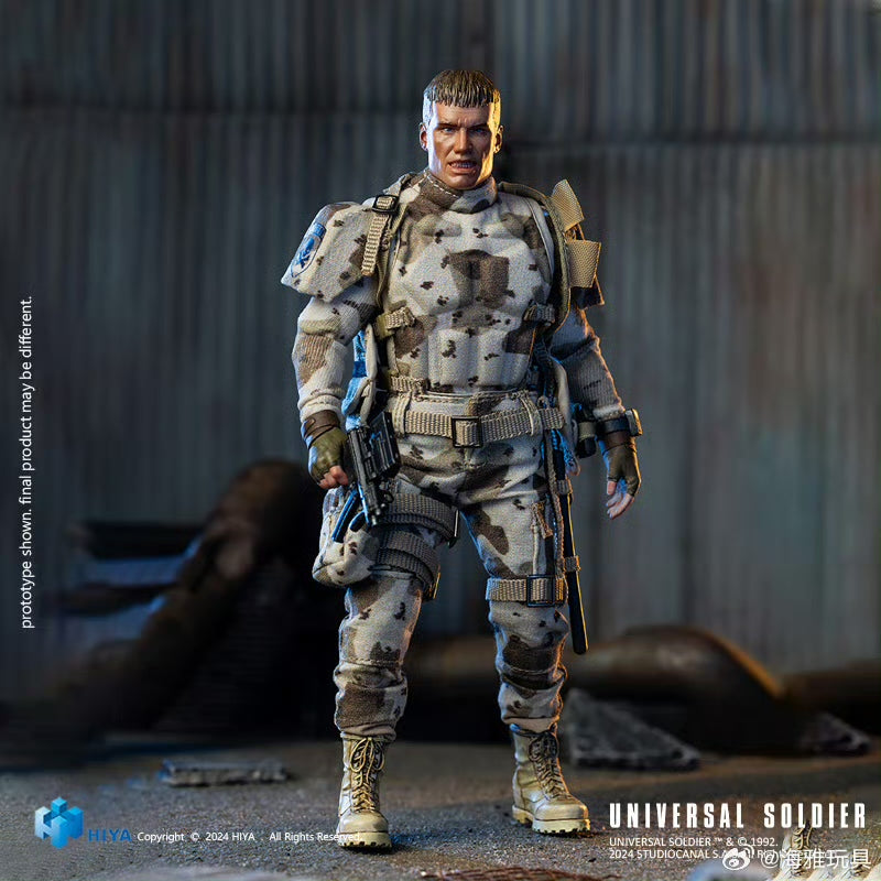 HIYA 6-inch 1/12 Scale Action Figure - Exquisite Super Series Universal Soldier Andrew Scott Collectible - Perfect for Display, Photography & Diorama Scenes