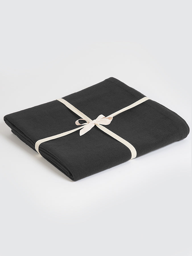 GOTS Certified Organic Cotton Yoga Blanket for Meditation, Hot Yoga, and Home Practice - Eco-Friendly & Soft Yoga Mat Cover