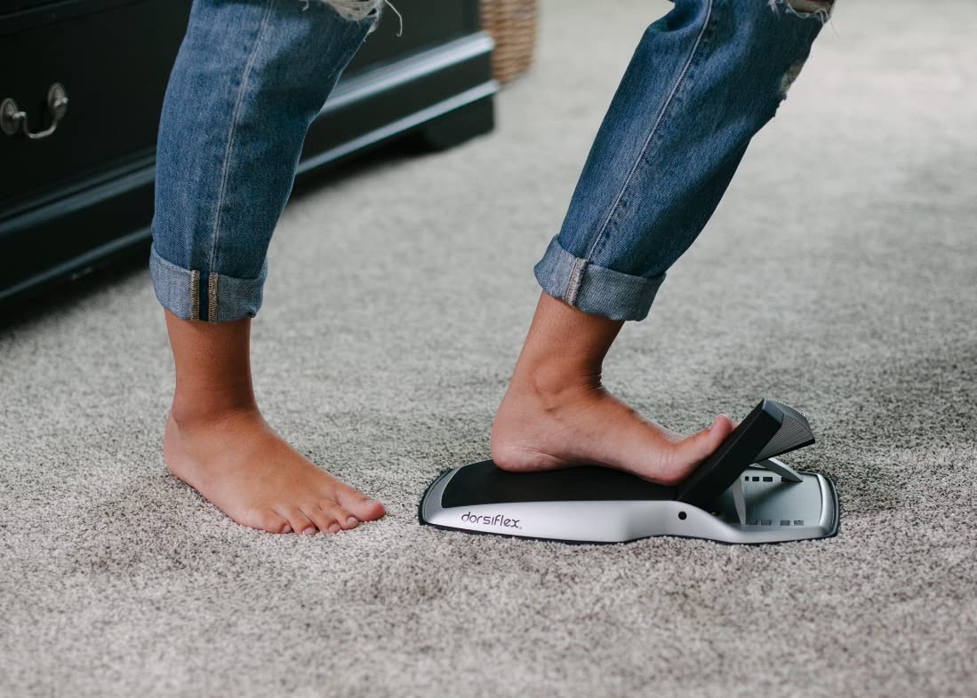 Dorsiflex Deep Calf Stretcher & Foot Rocker - Plantar Fasciitis Relief, Achilles Tendinitis Support, Ankle & Toe Mobility - Ideal for Calf Stretching, Heel Pain Relief & Foot Arch Support (Home & Gym Use)