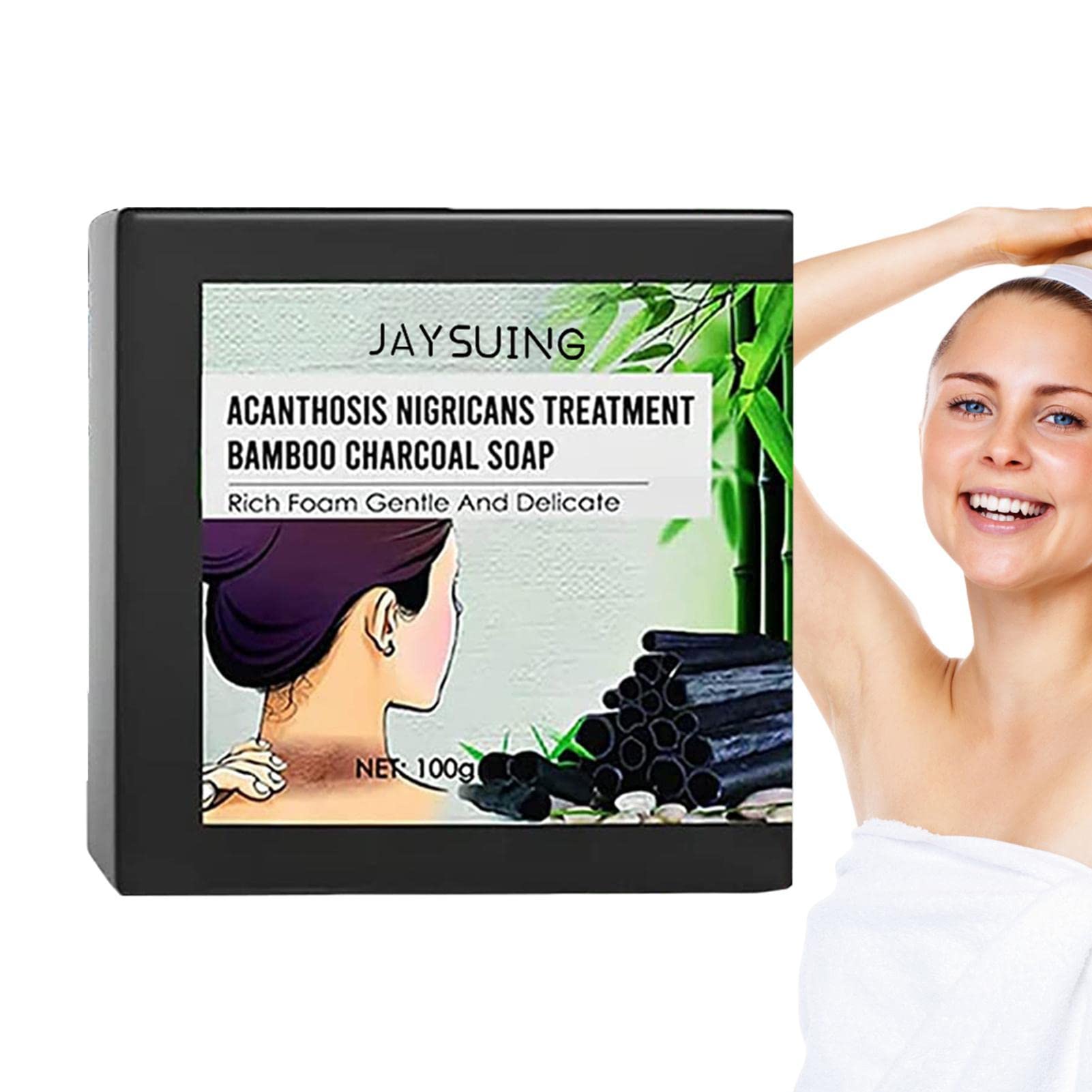 Brightening Face & Body Bar Soap - 100g Natural Skin Cleanser for Even Tone, Underarm & Armpit Care | Gentle Exfoliating, Moisturizing Soap for Daily Skincare Routine, Acne-Prone & Sensitive Skin