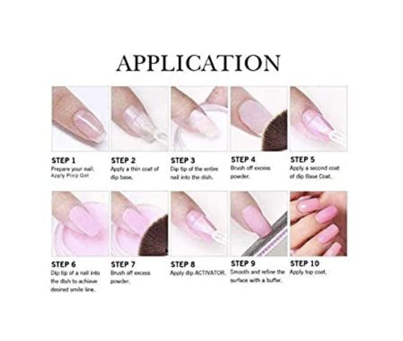 **Professional Pyramid Dip Liquid Set for Nails - Bond, Base Coat, Activator & Top Coat Kit | Works with Acrylic & Dipping Powder | Perfect for DIY French Manicure, Salon & Home Nail Art (4-Piece Set)**    *(Ideal for Beginners & Professionals - Create Long-Lasting, Salon-Quality Nails at Home!)*