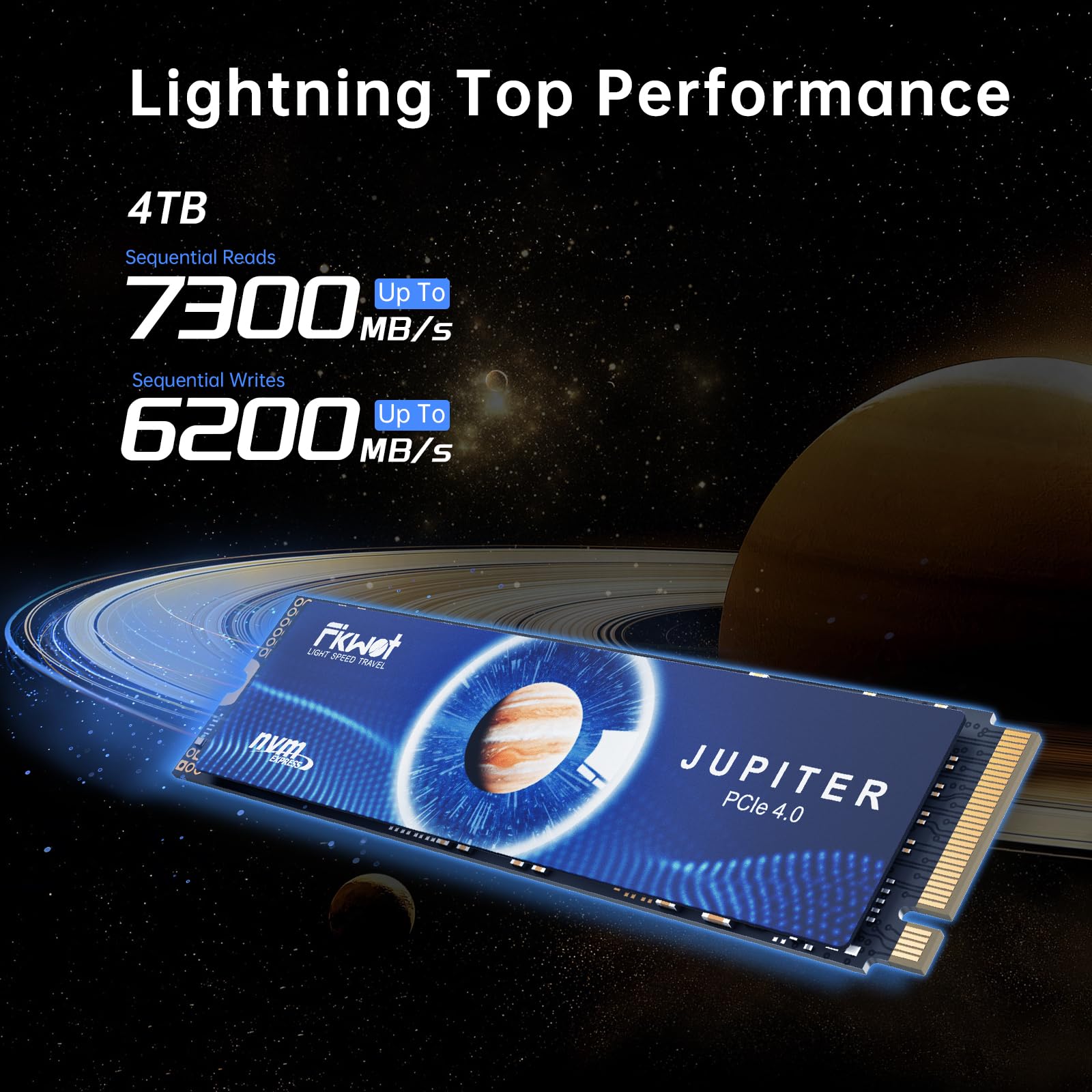 FX991 4TB NVMe M.2 SSD - PCIe Gen4 x4 Internal Solid State Drive with 7300MB/s Read Speed | 2280 Form Factor | 3D QLC NAND | Compatible with PS5, Gaming Laptops & High-Performance Desktops | Ideal for Gaming, Video Editing & Large File Storage