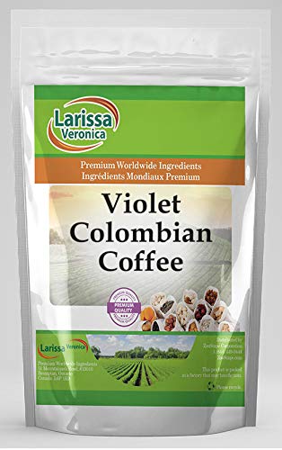 Premium Colombian Violet Coffee Beans - Gourmet, Naturally Flavored, Whole Bean (16 oz, 2-Pack) | Perfect for Home Brewing, Office Use & Gift Giving