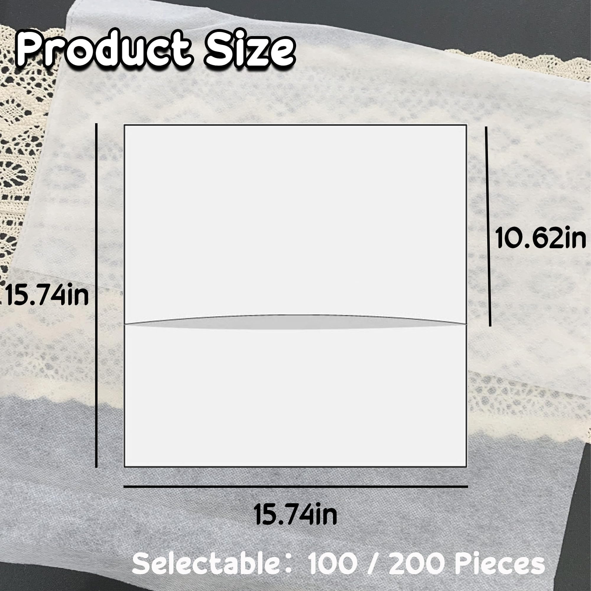 100 Pack Disposable Makeup Protector Hoods - Lightweight & Crystal Clear Face Shields for Hair & Makeup Protection - Perfect for Salons, Bridal Makeup & DIY Beauty at Home