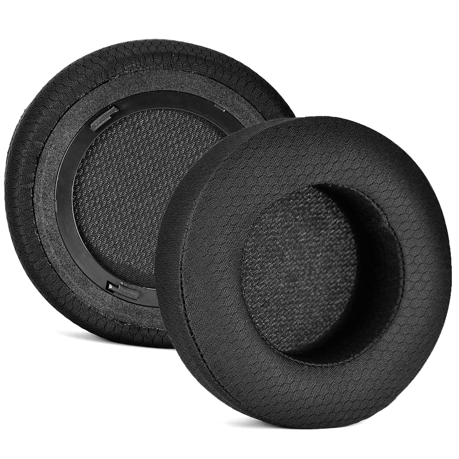Premium Replacement Earpads for Corsair Virtuoso RGB Wireless SE Gaming Headset - Thicker Memory Foam Cushions with Noise Isolation & Breathable Fabric - Perfect for Long Gaming Sessions, Music Listening & Office Work